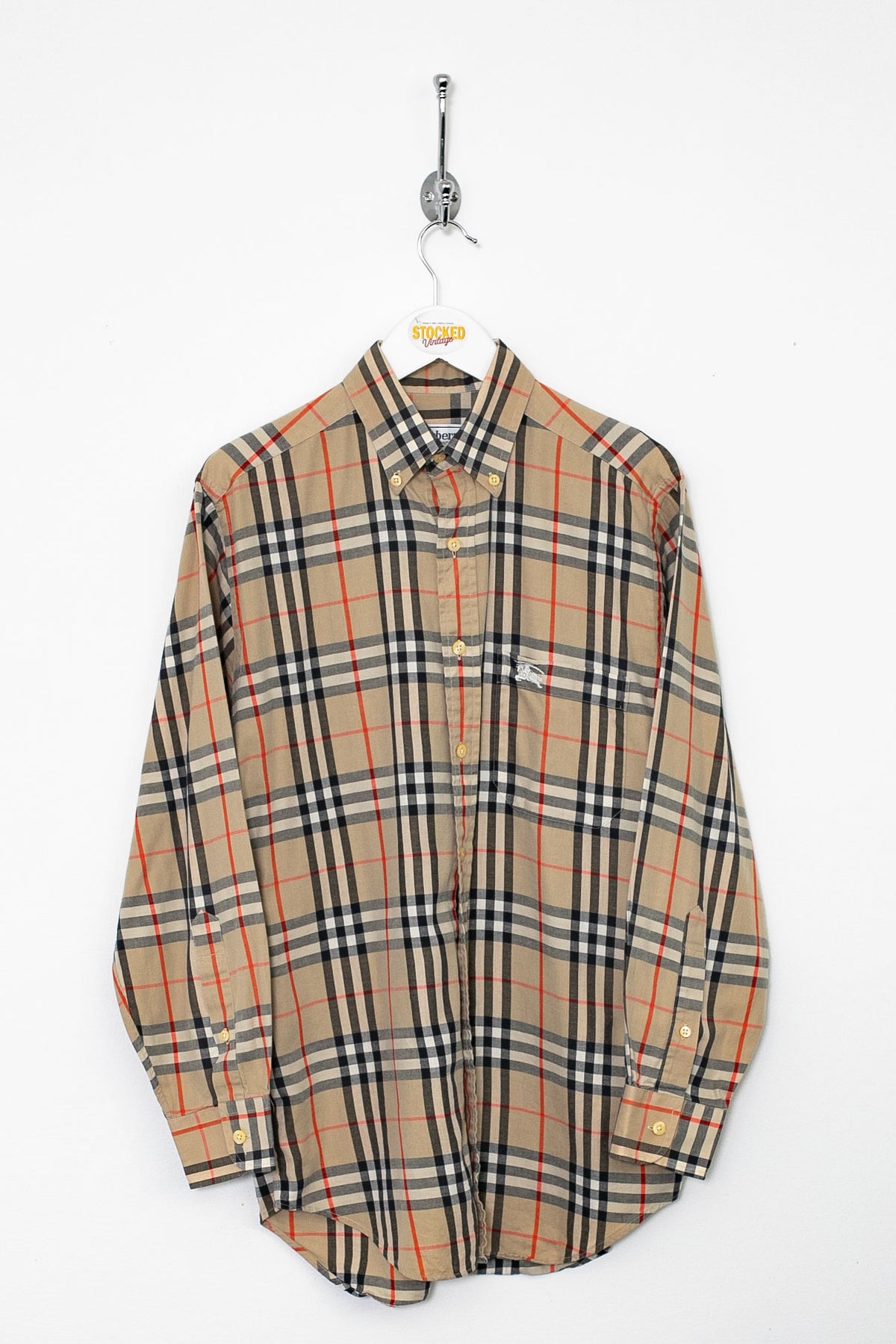 90s Burberry Nova Check Shirt (S)