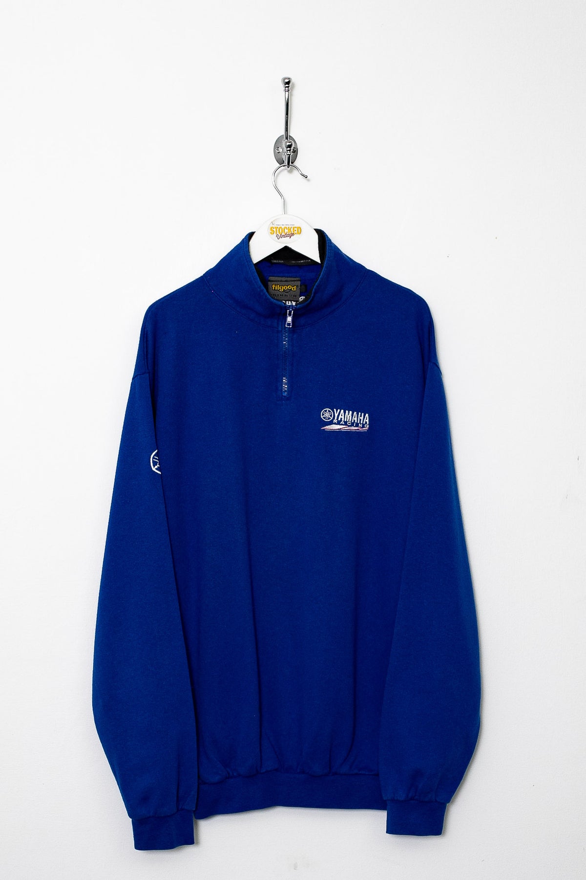 00s Yamaha Racing 1/4 Zip Sweatshirt (M)