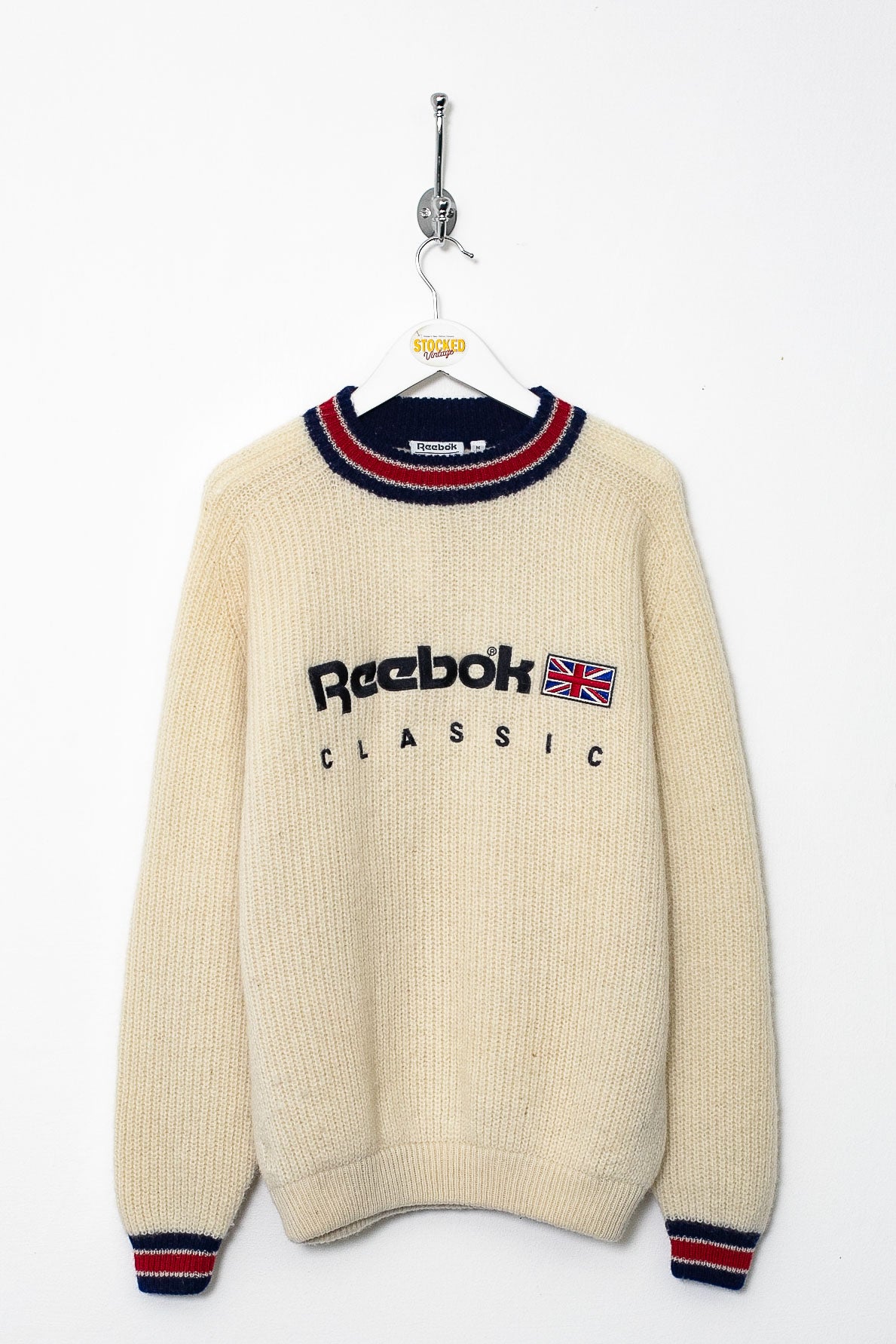 00s Reebok Knit Jumper (M)