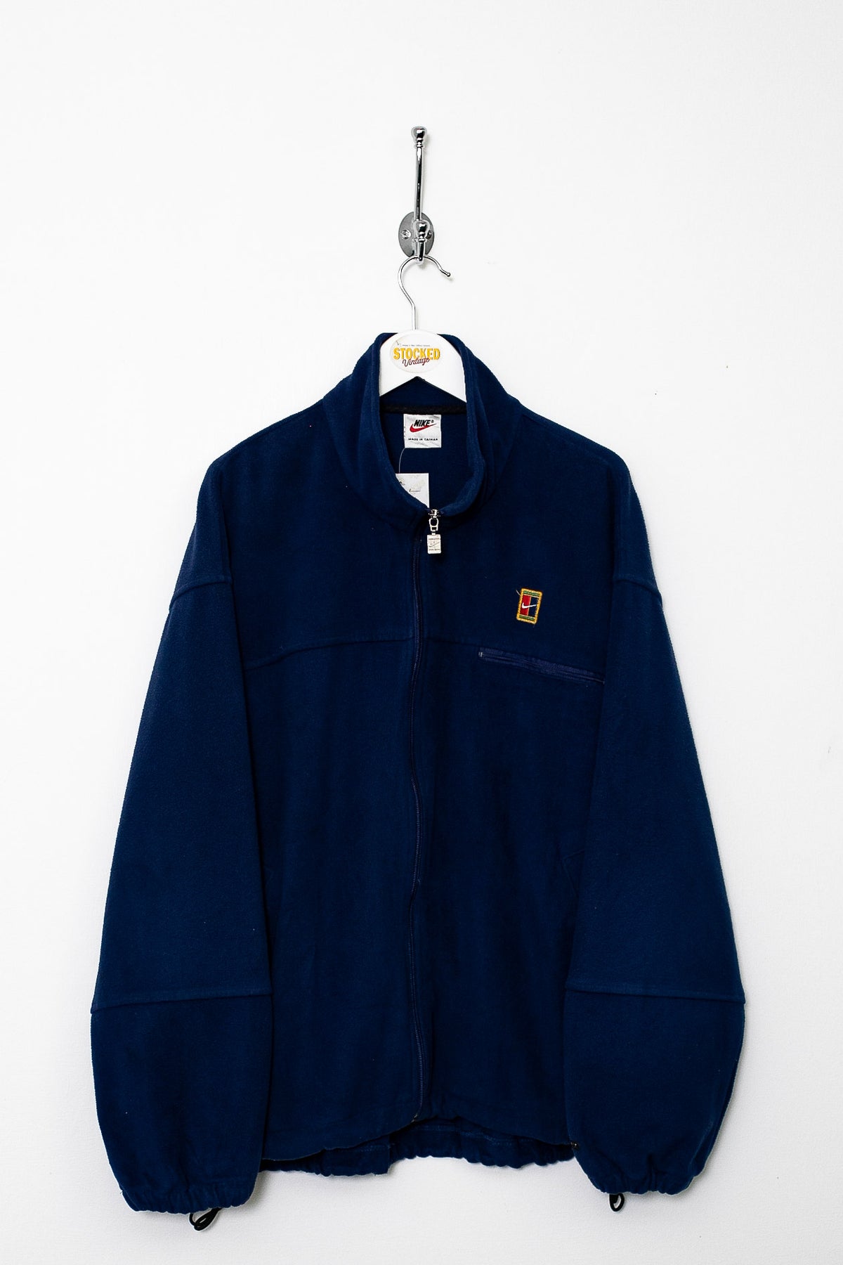 90s Nike Challenge Court Zipped Fleece (L)