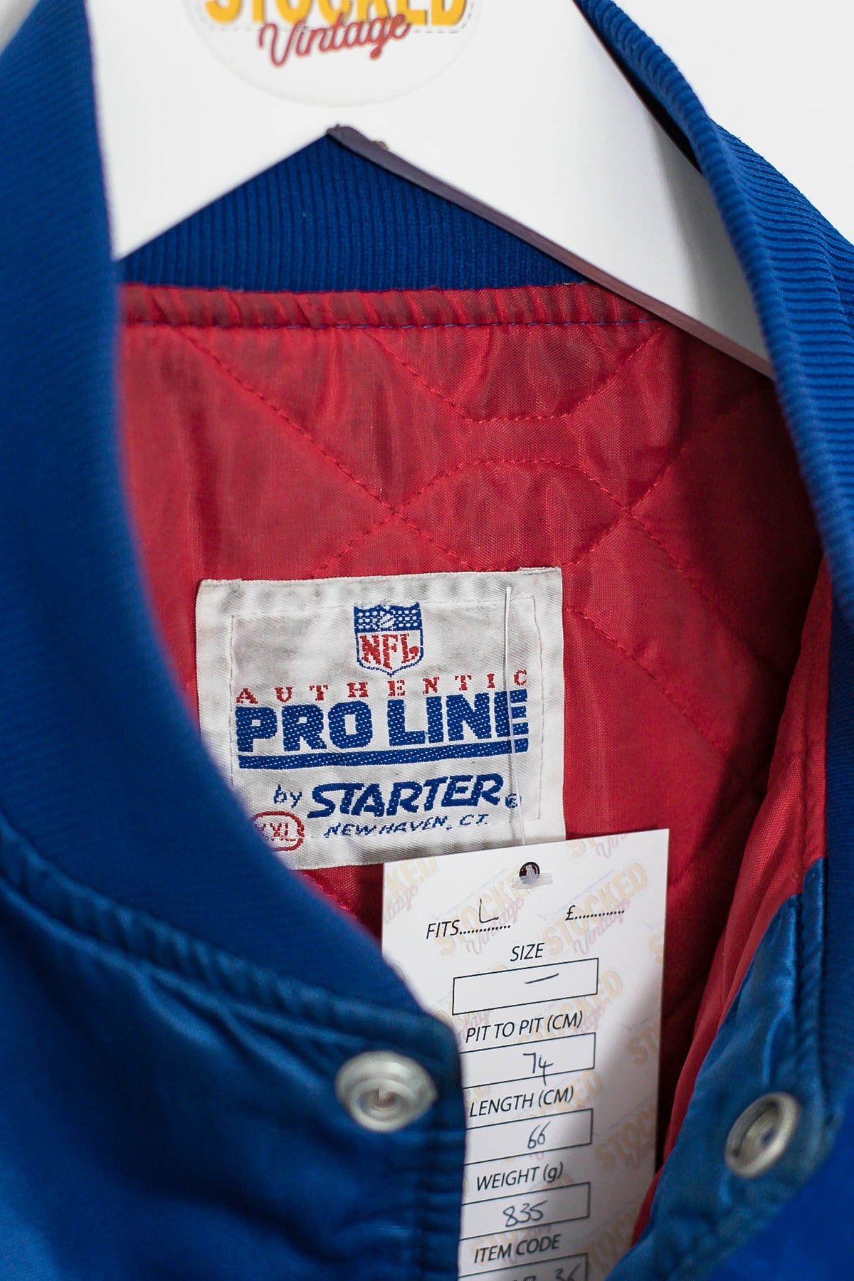 NY Giants Throwback D-Line Jacket