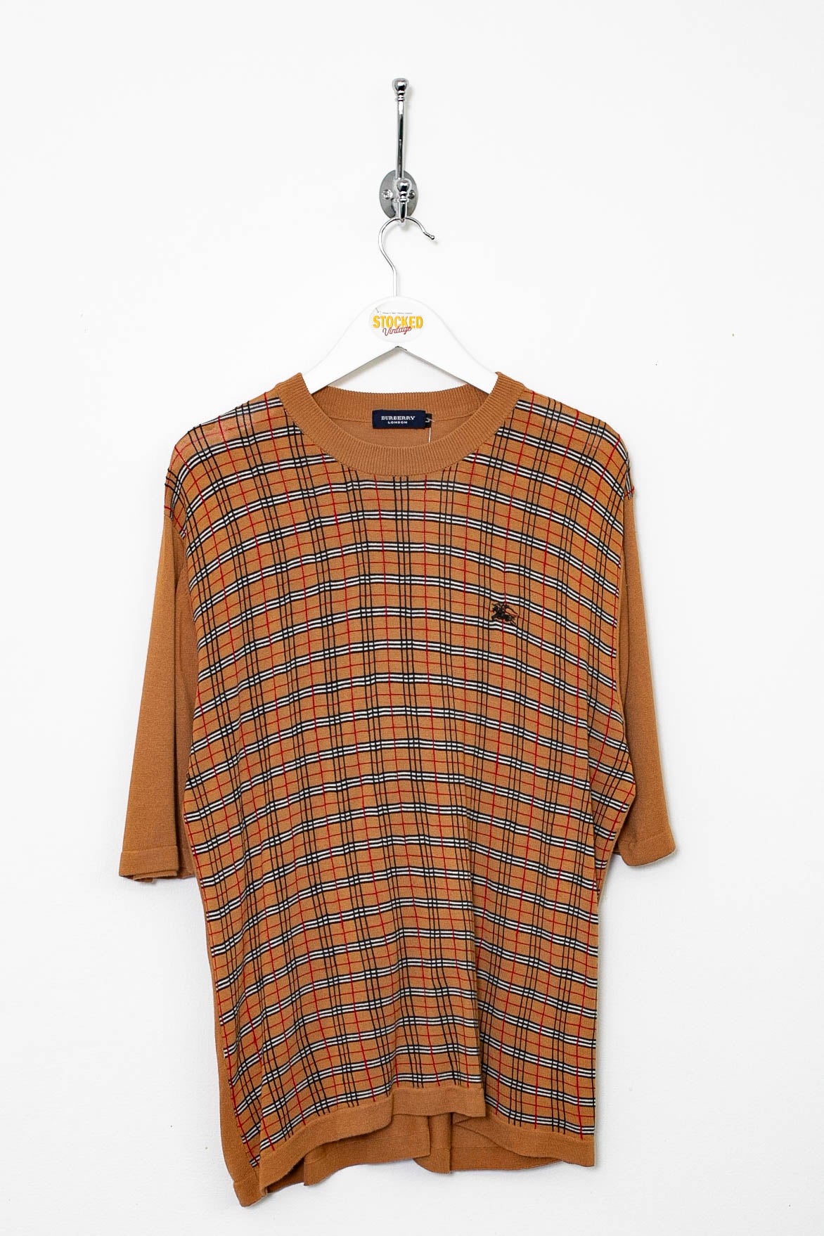 00s Burberry Knit Top (L)