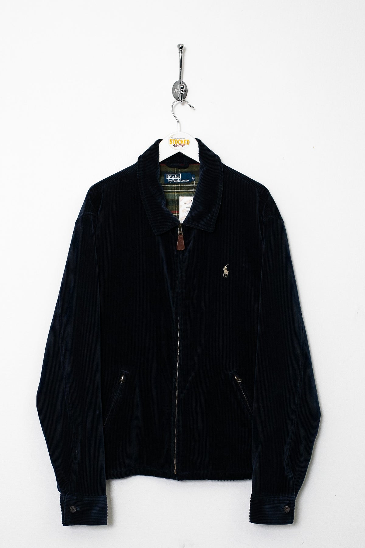 90s Ralph Lauren Corduroy Harrington Jacket (L)
