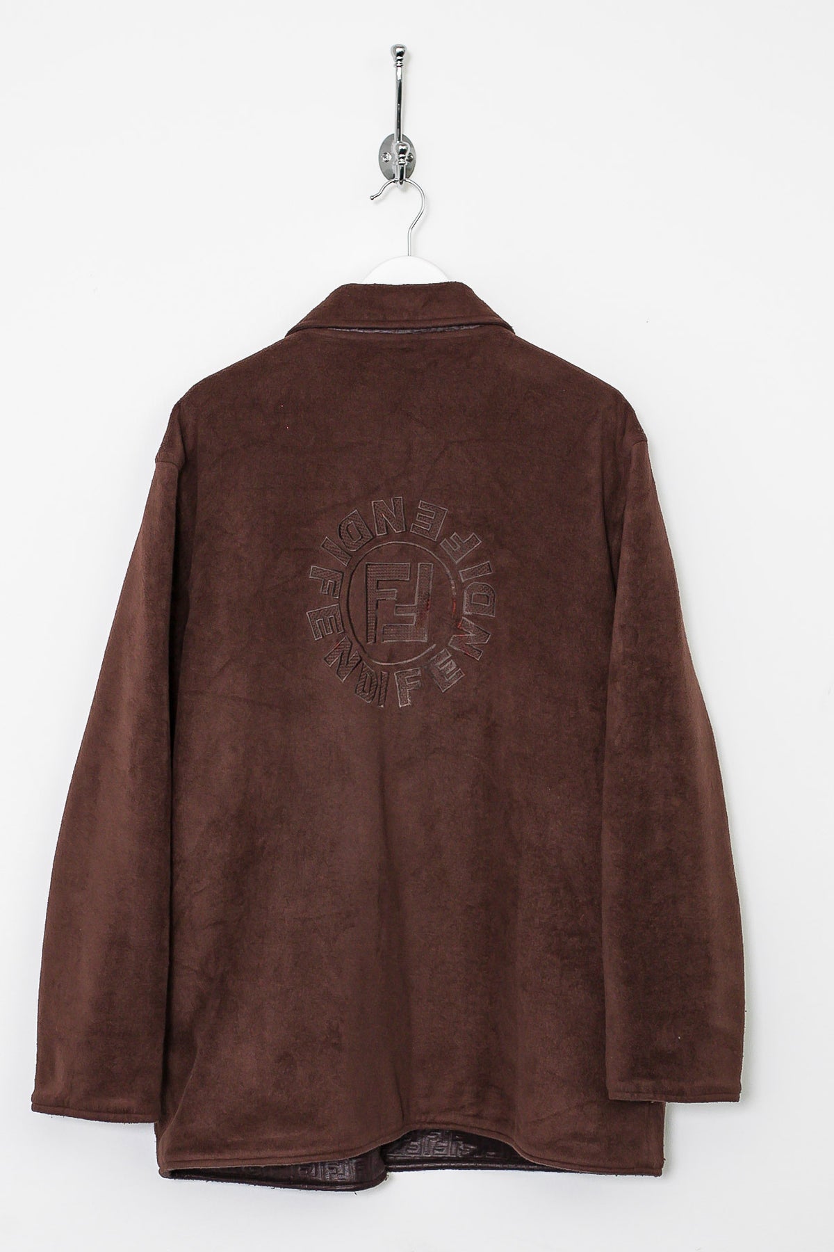 90s Fendi Monogram Reversible Jacket & fleece (M) – Stocked Vintage