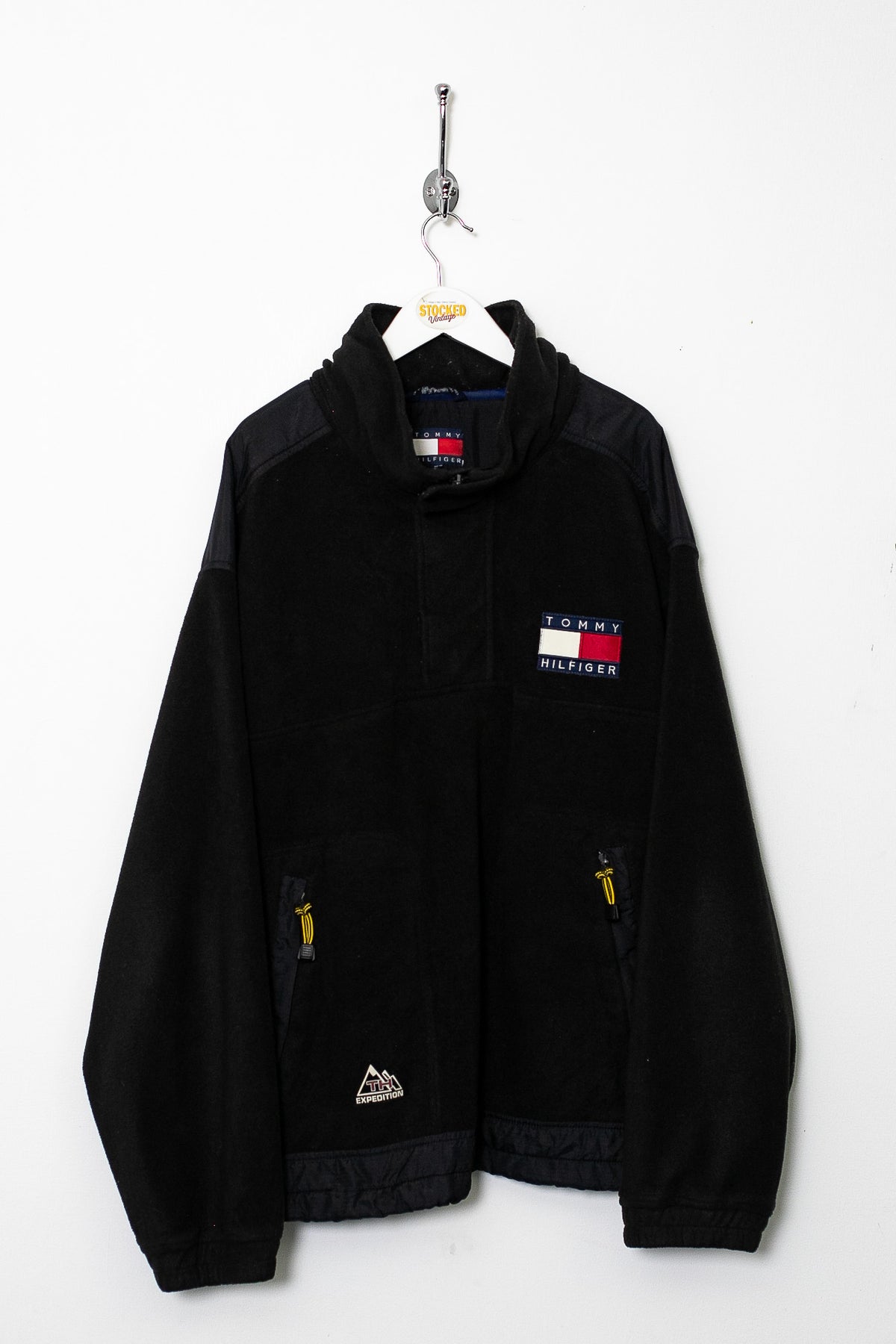 90s Tommy Hilfiger 1/4 Zip Fleece (XL)