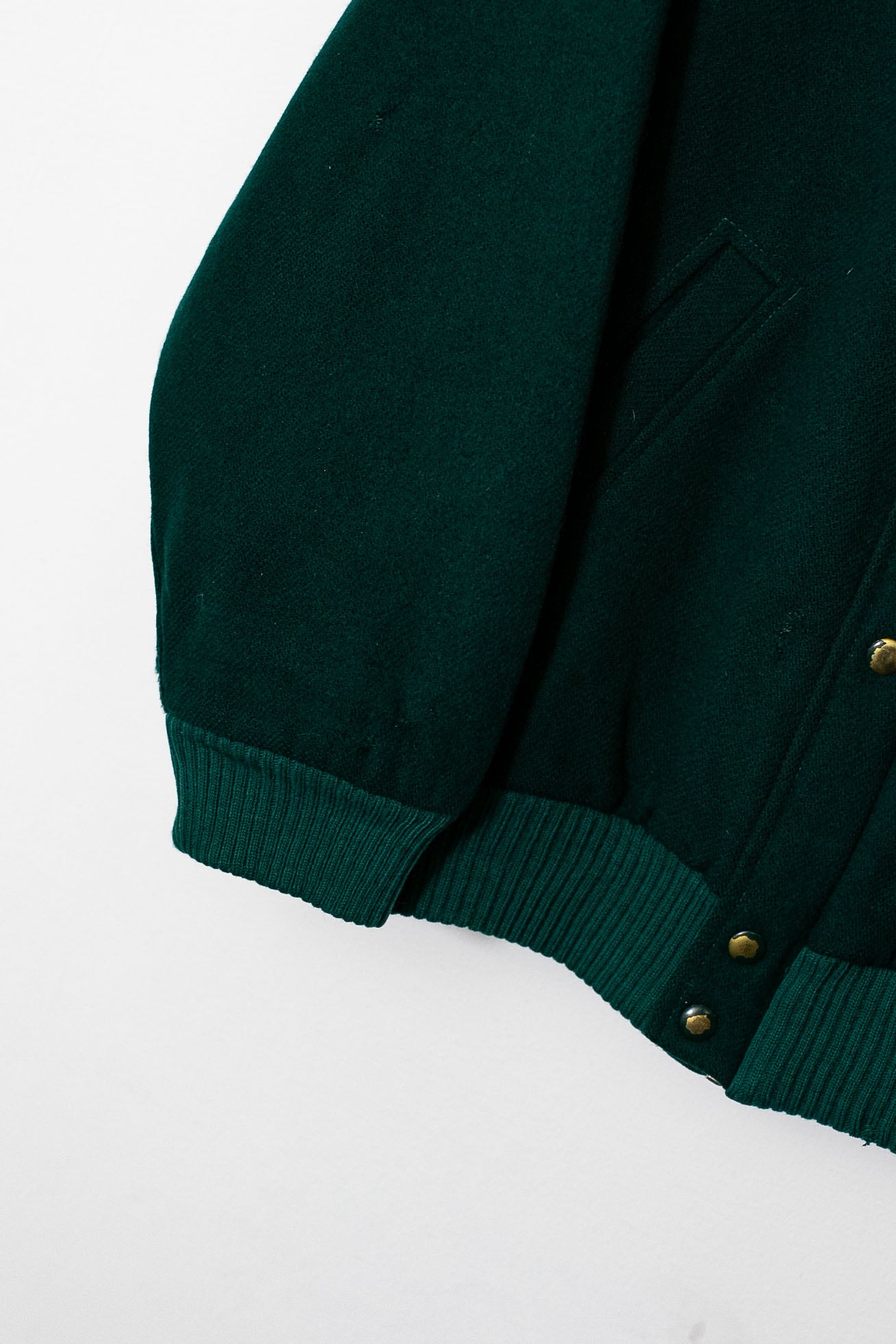 90s Lacoste Wool Bomber Jacket (S) – Stocked Vintage