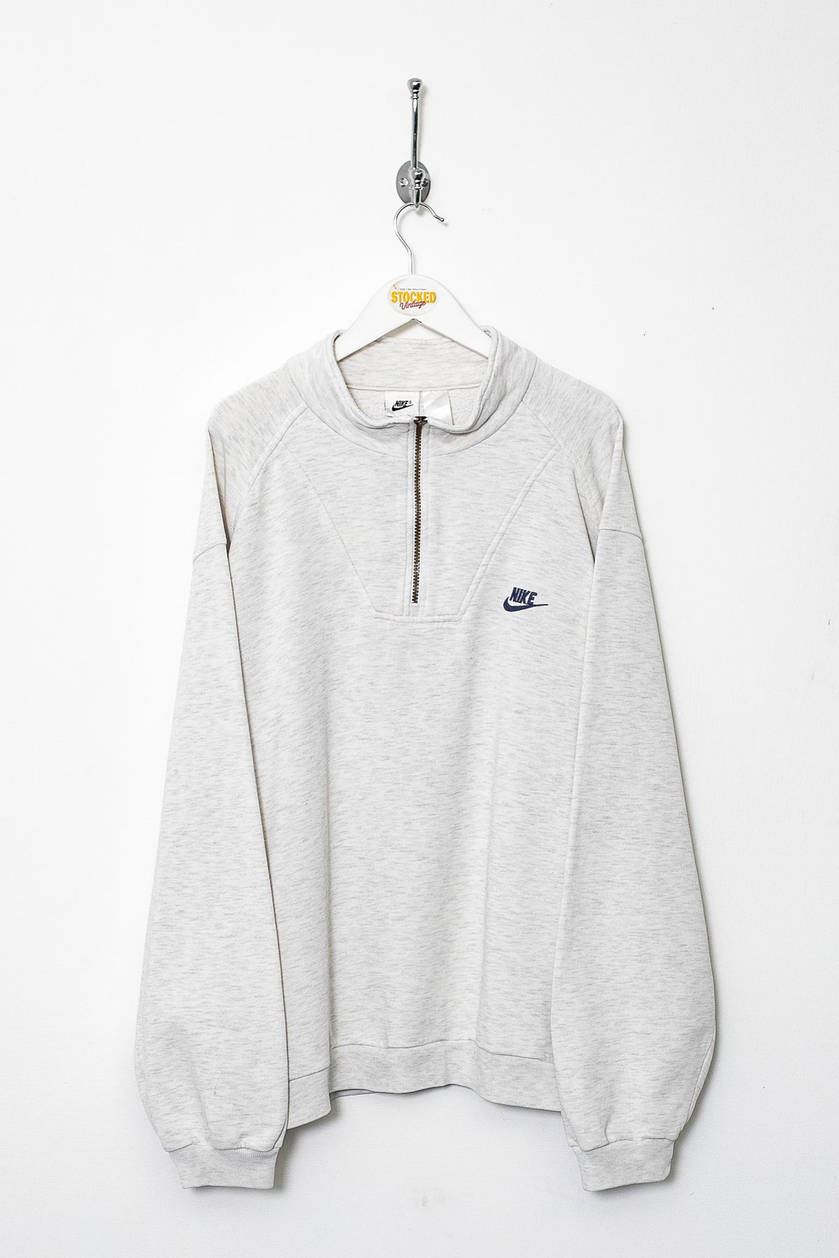 90s Nike 1/4 Zip Sweathsirt (L)