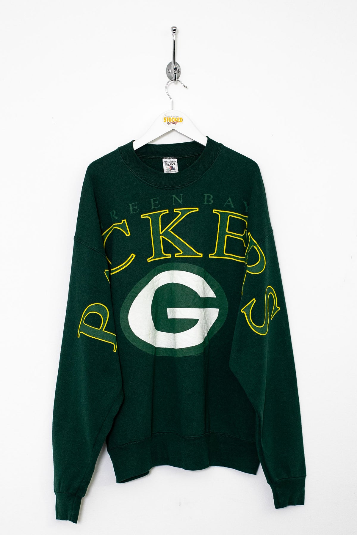90s NFL Green Bay Packers Crossbody Sweatshirt (XL)