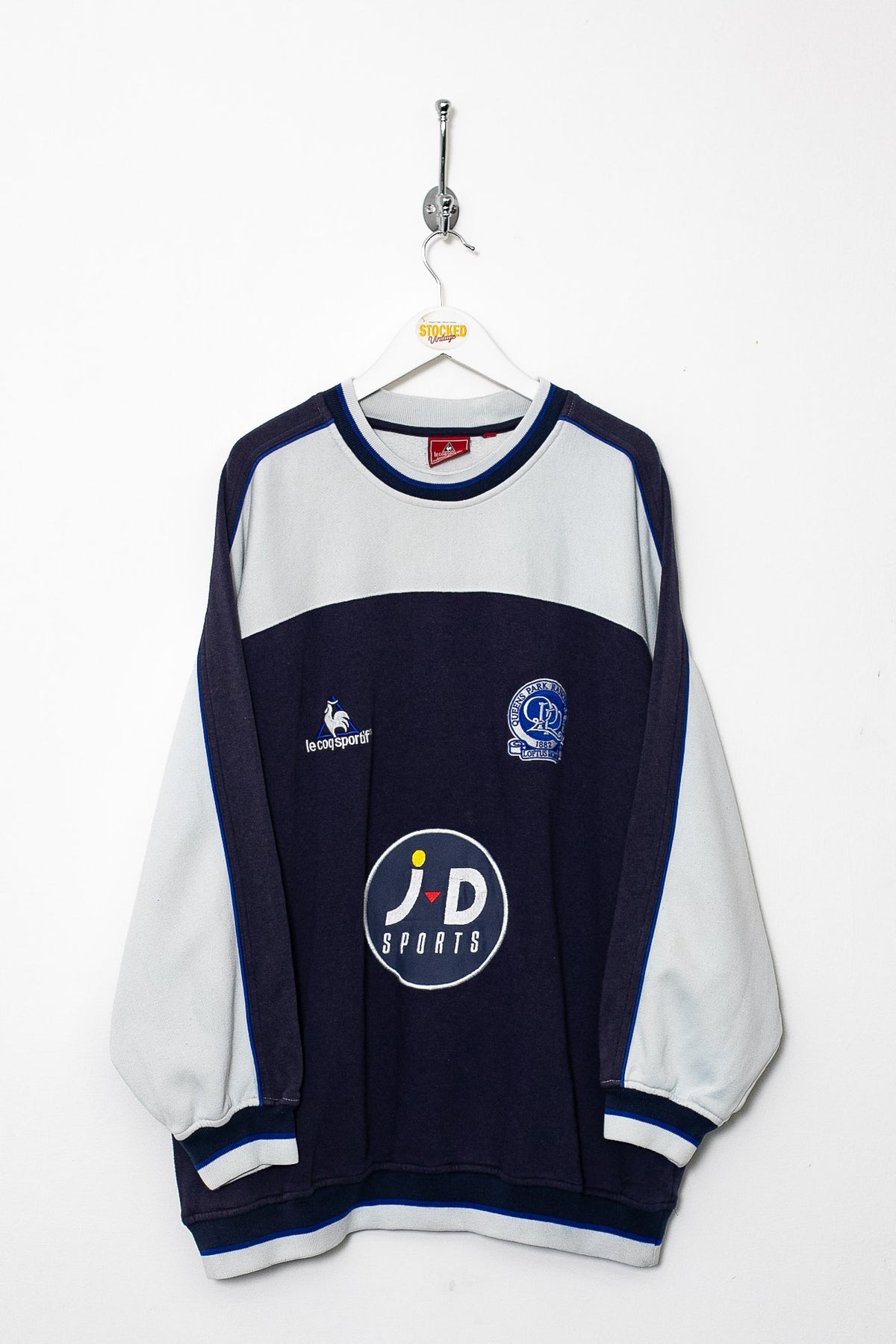 00s Le Coq Sportif QPR Training Sweatshirt (XL)