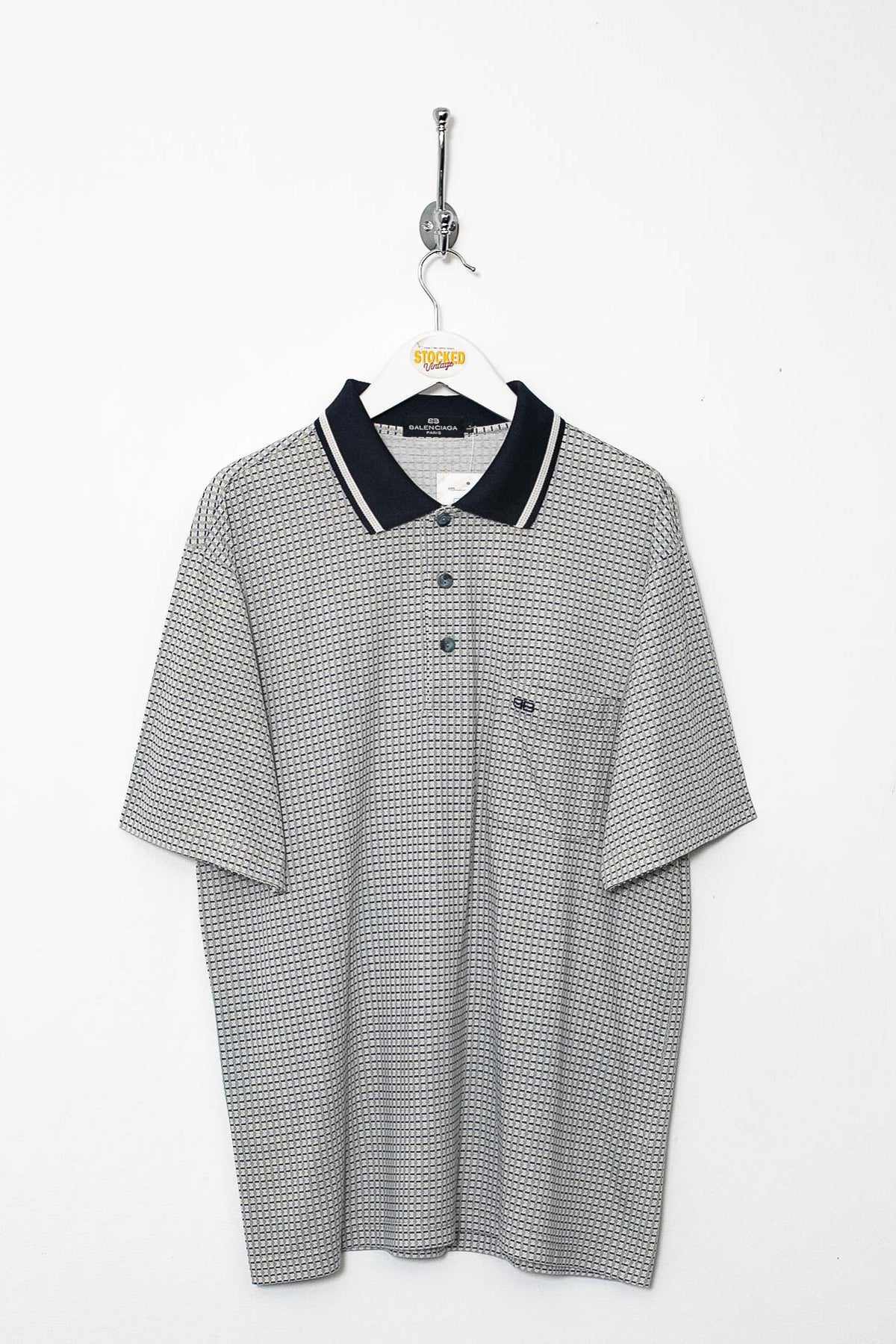 00s Balenciaga Polo Shirt (L)