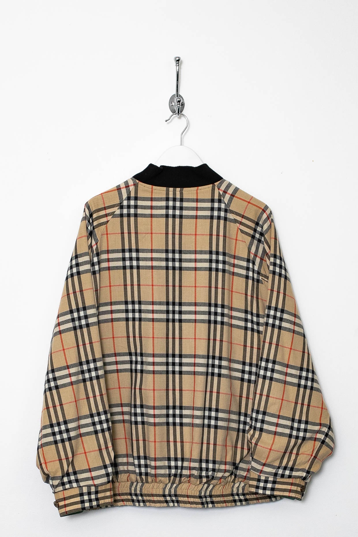 90s England製　Burberrys reversible jacket 90s Burberry Nova Check Reversible Jacket (M) – Stocked Vintage