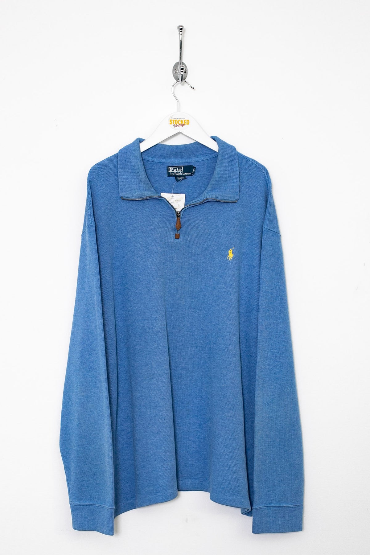 00s Ralph Lauren 1/4 Zip Sweatshirt (XXL)
