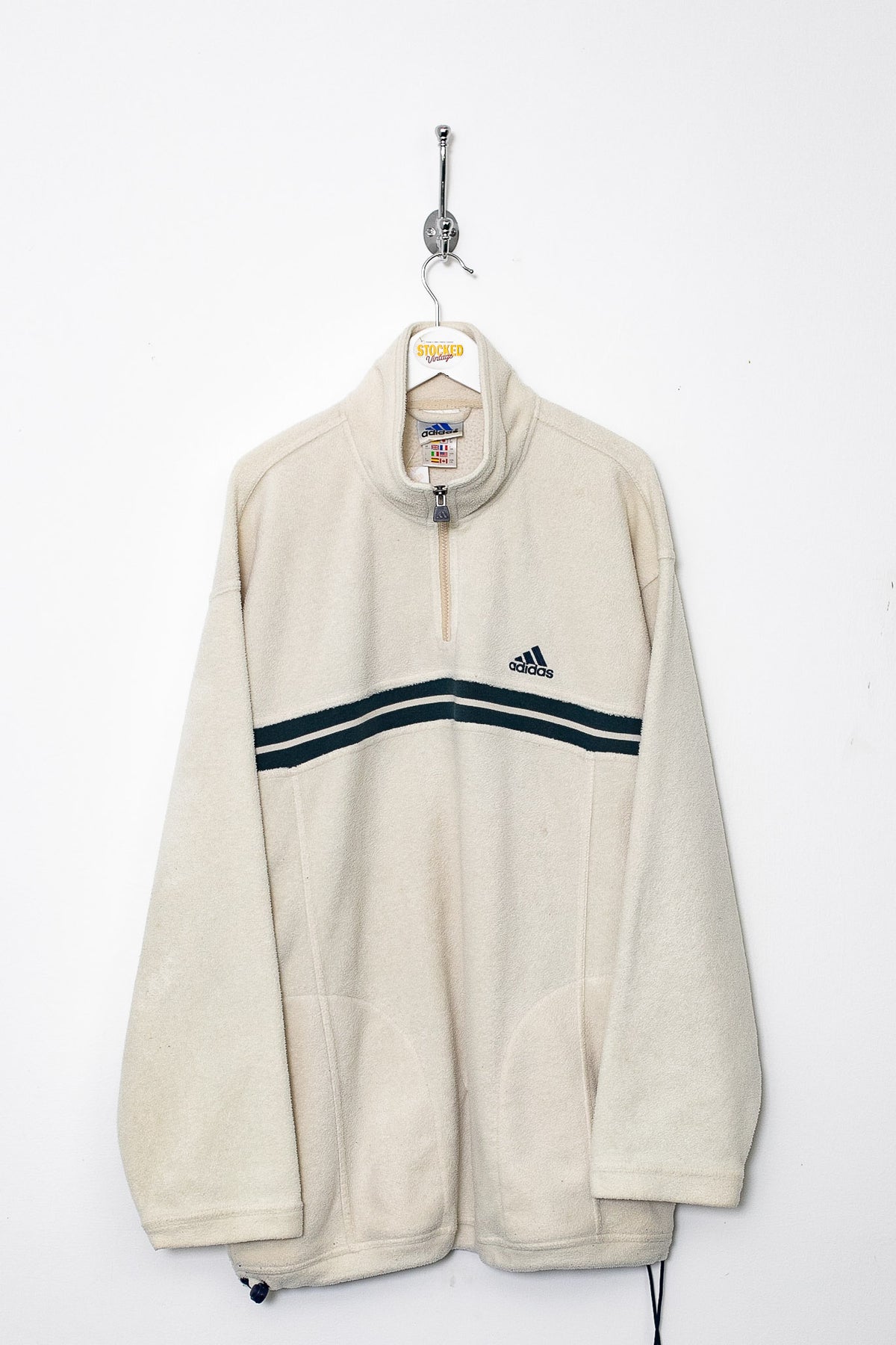 00s Adidas 1/4 Zip Fleece (XL)