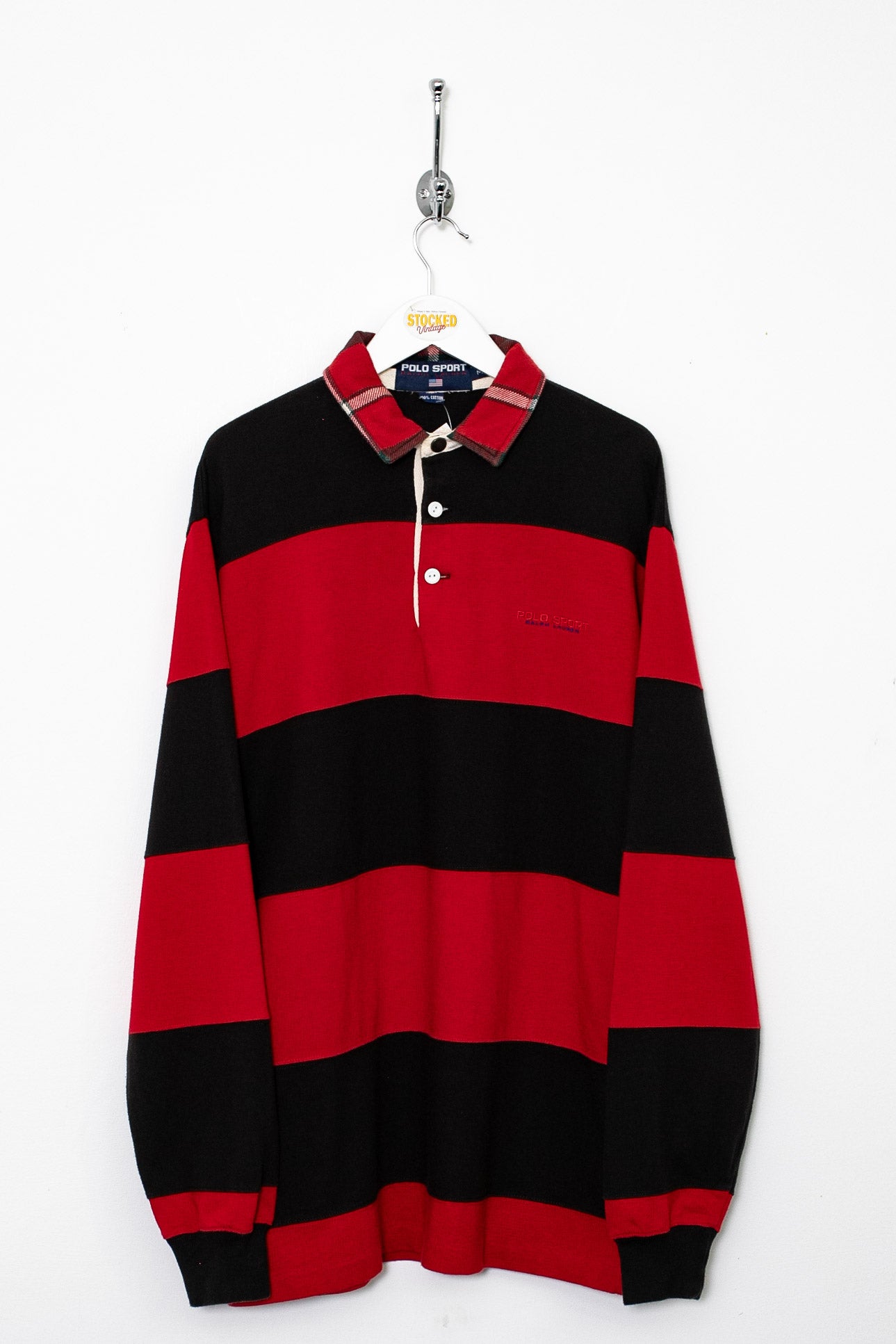 00s Ralph Lauren Polo Sport Rugby Shirt M Stocked Vintage