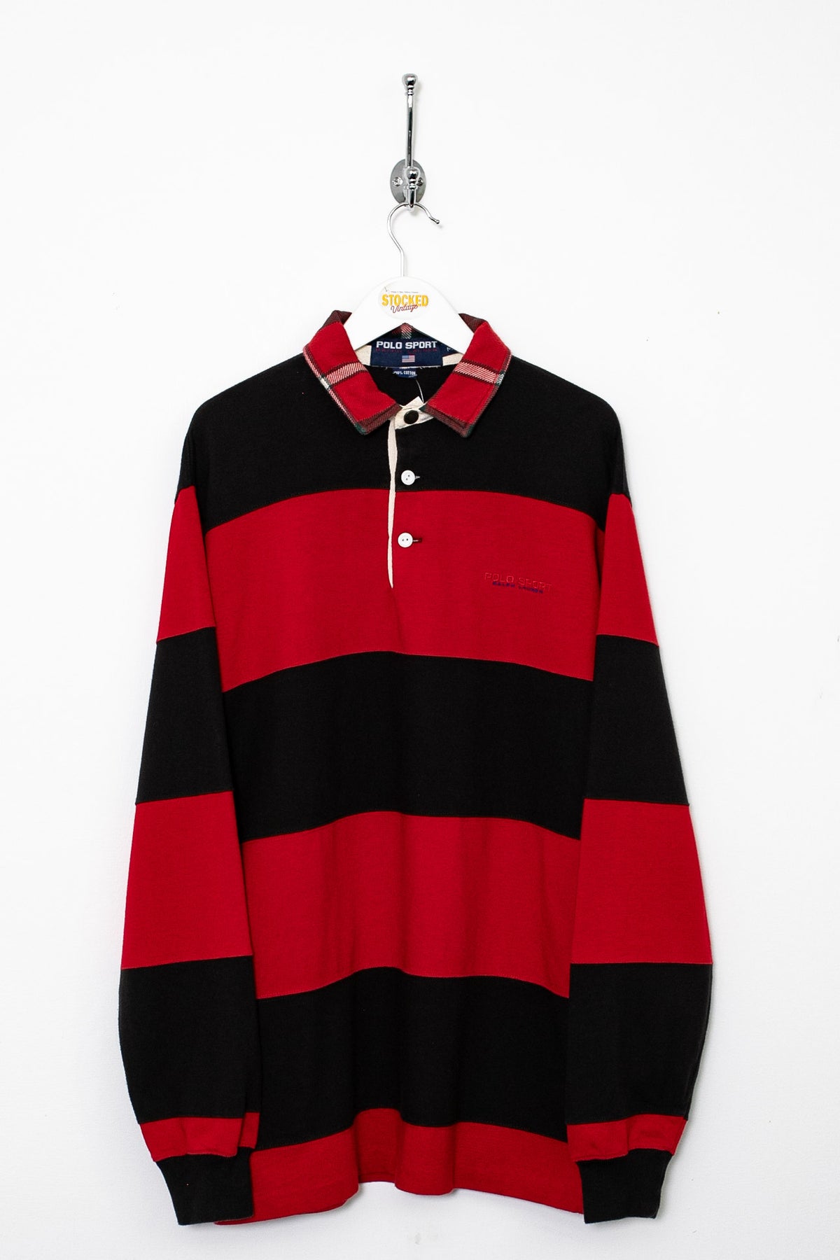 00s Ralph Lauren Polo Sport Rugby Shirt (M)