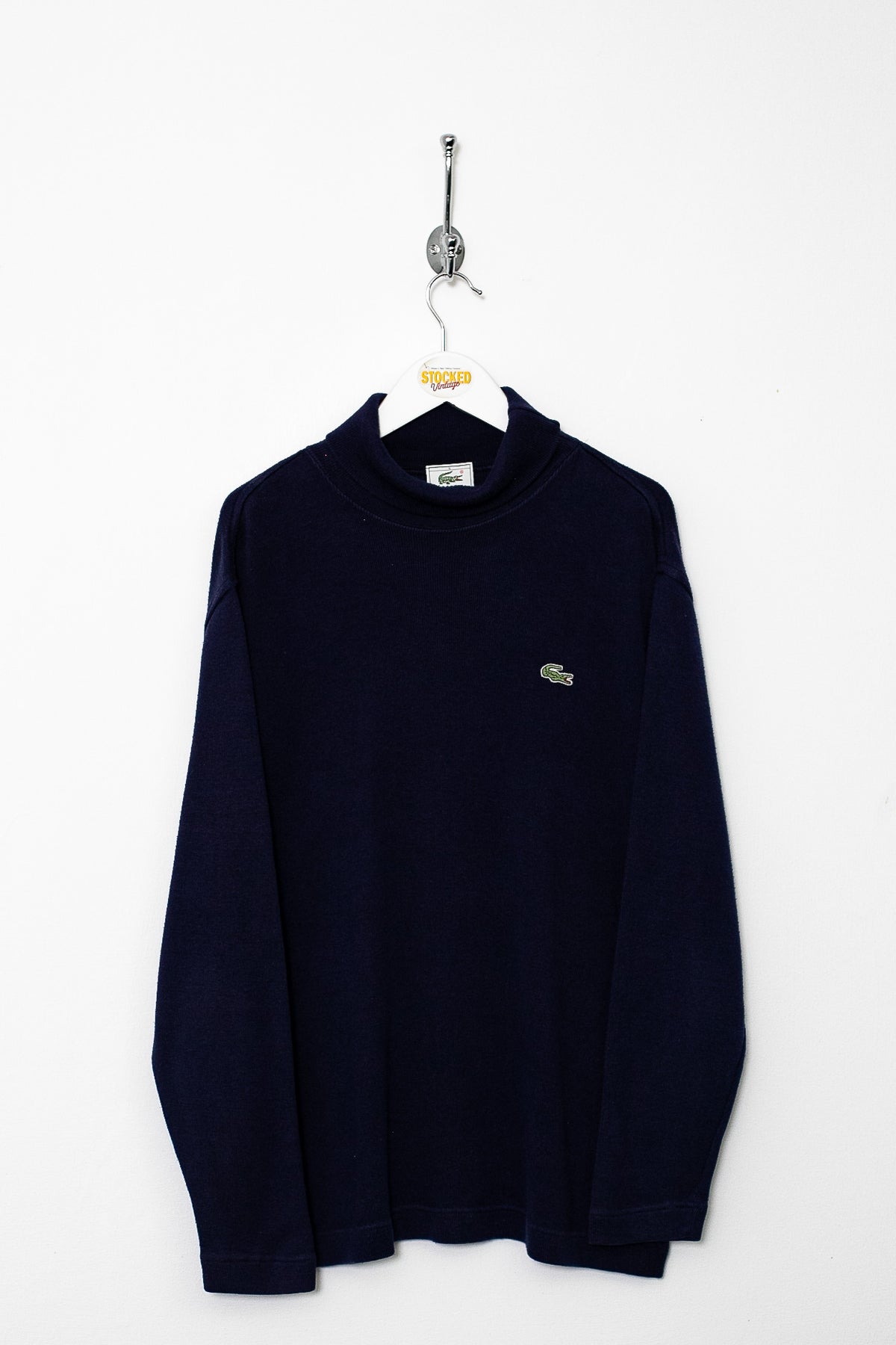00s Lacoste Turtle Neck Jumper (L)
