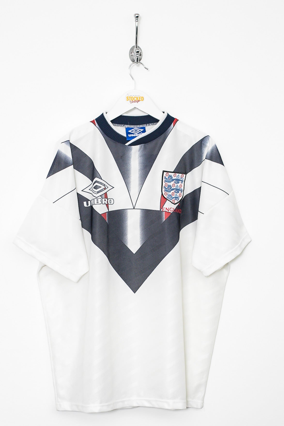 1994/96 Umbro England Training Shirt (L) – Stocked Vintage