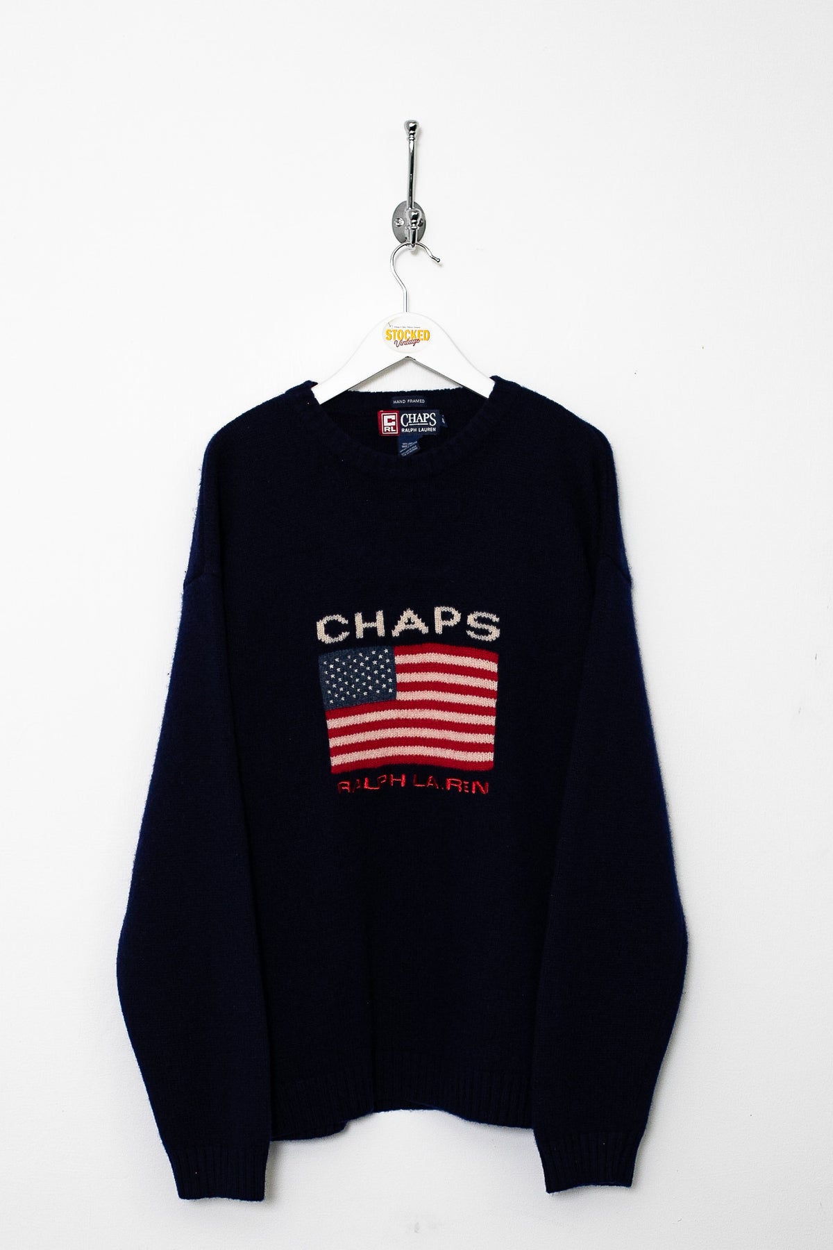 00s Ralph Lauren Chaps Lambswool Knit Jumper (M)