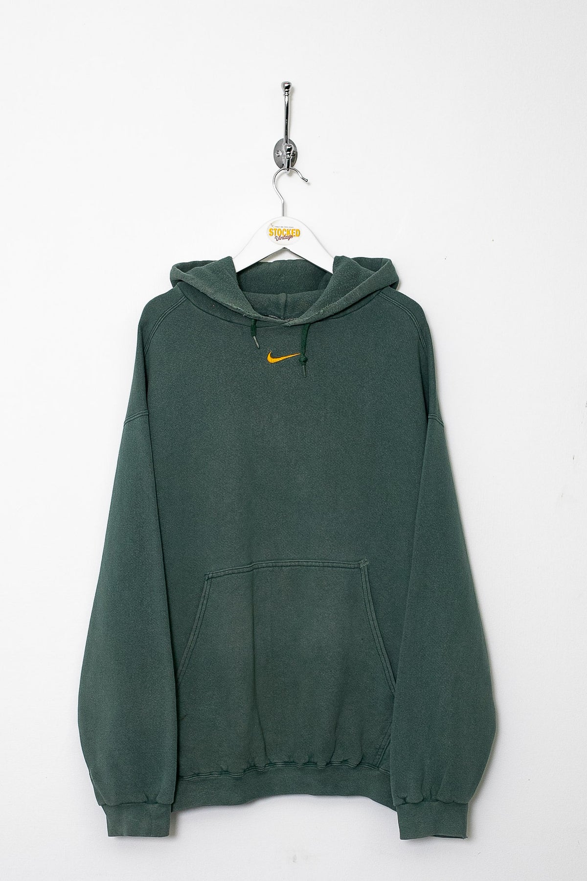 90s Nike Centre Swoosh Hoodie (L)