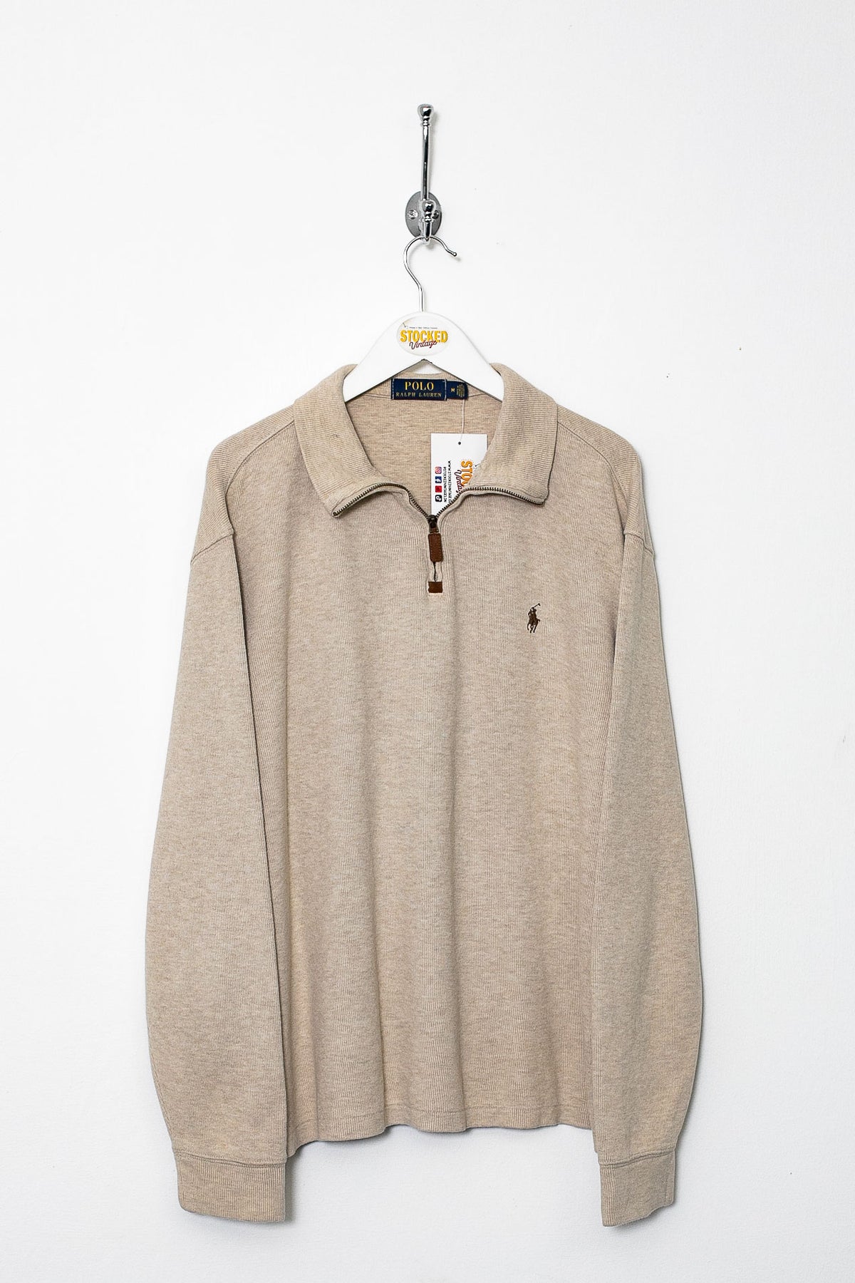 Ralph Lauren 1/4 Zip Sweatshirt (M)