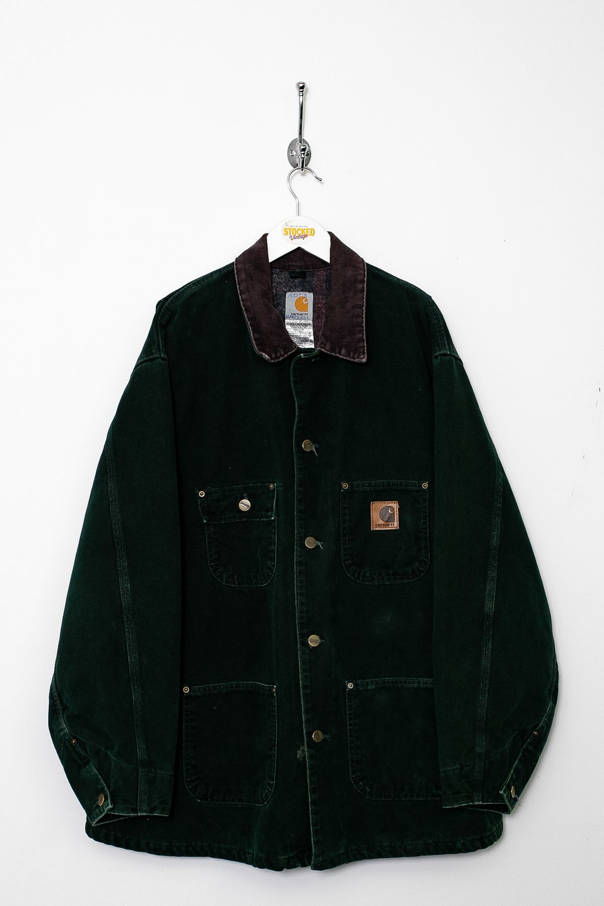 90s Carhartt Blanket Lined Chore Jacket (XL)