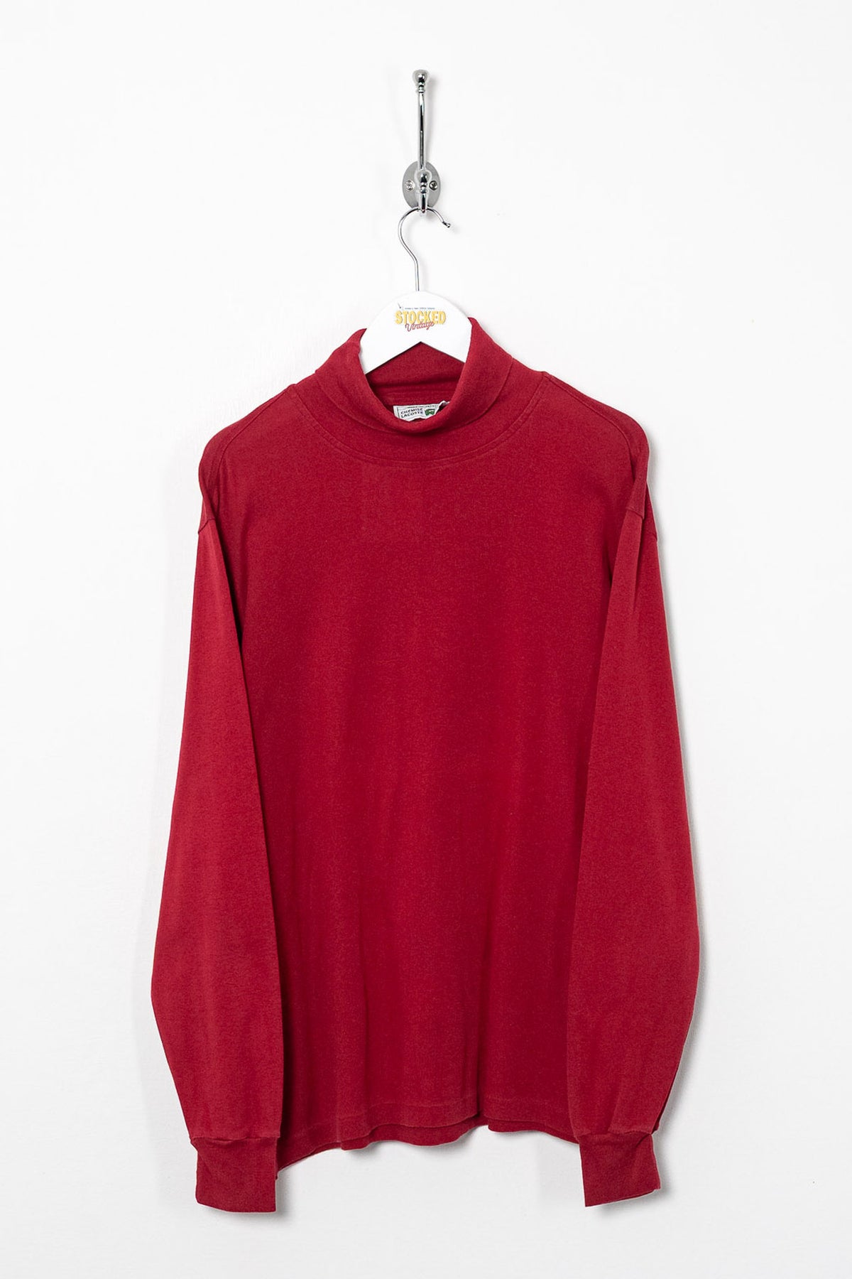 90s Lacoste Turtle Neck Jumper (M)