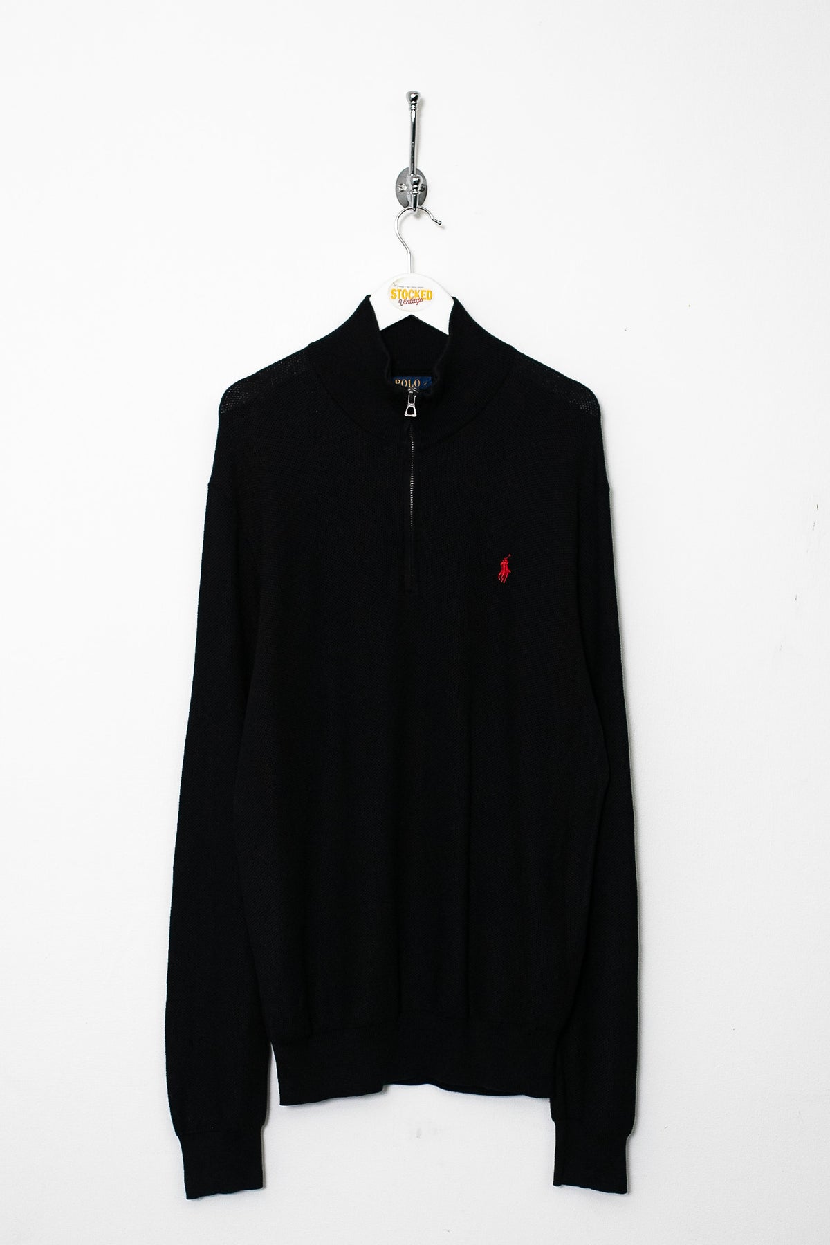 Ralph Lauren 1/4 Zip Knit Jumper (L)