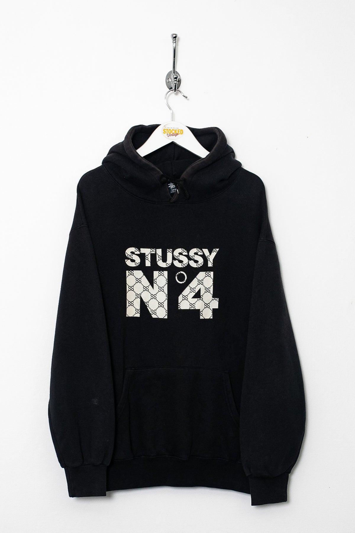 00s Stussy Monogram Hoodie (M)