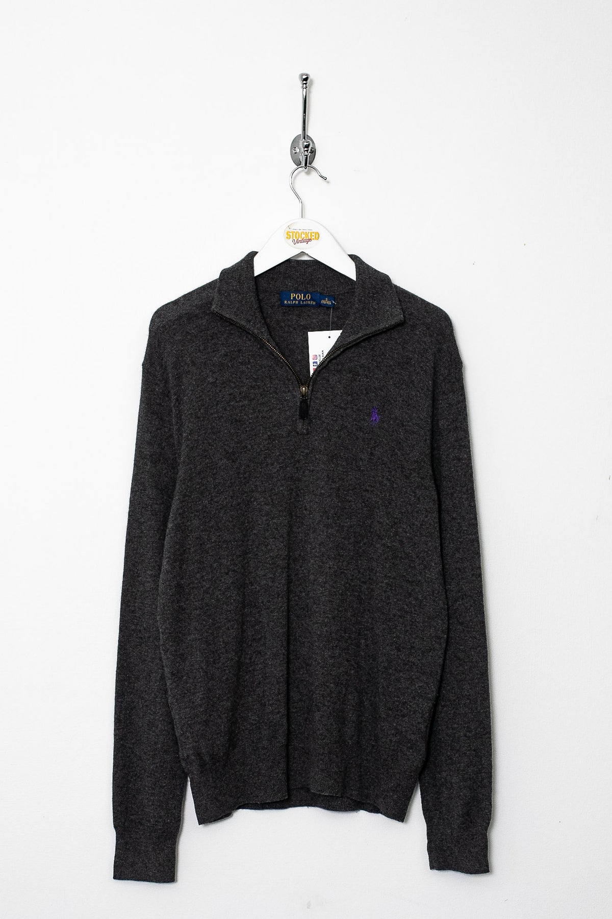 Ralph Lauren 1/4 Zip Knit Jumper (S)