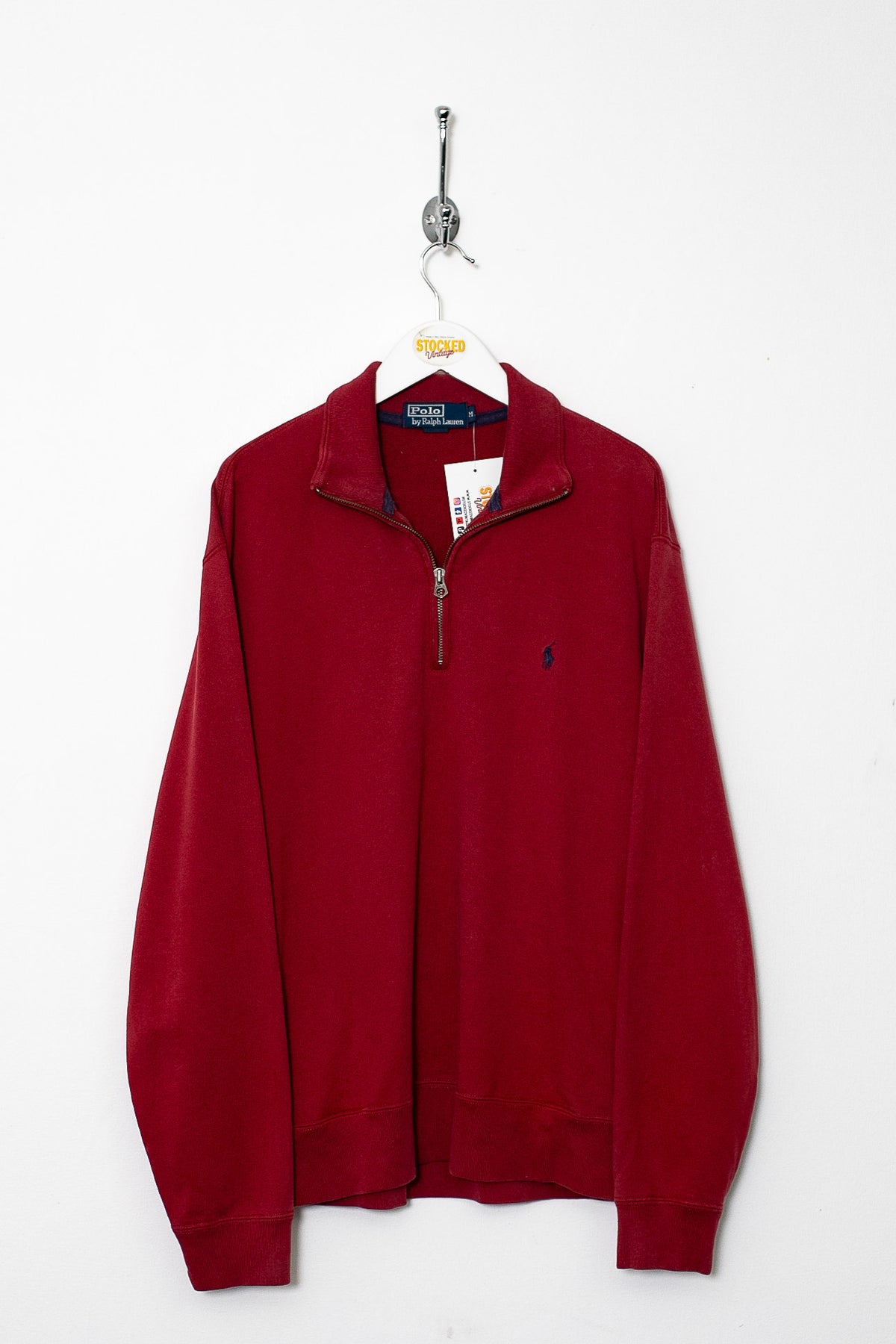 00s Ralph Lauren 1/4 Zip Sweatshirt (M)