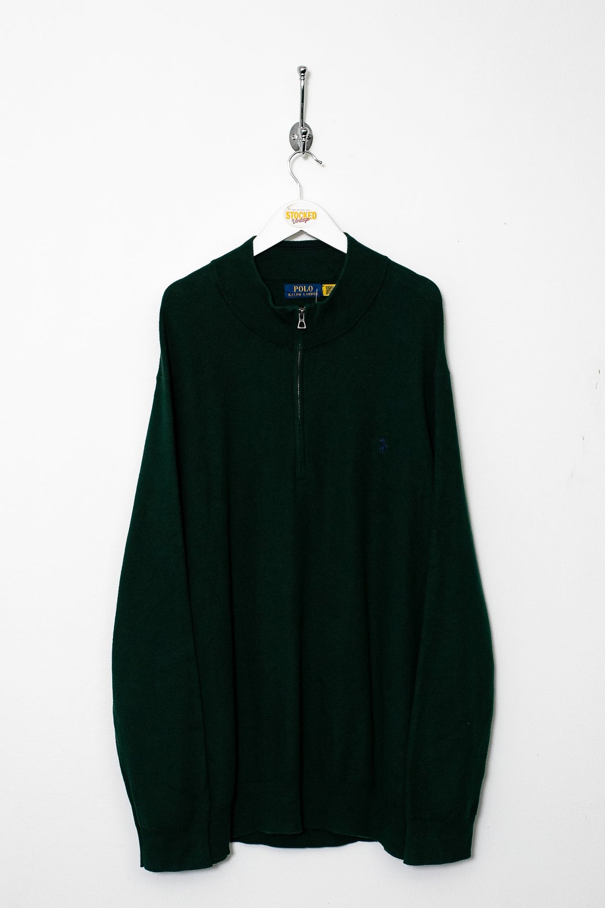 Ralph Lauren 1/4 Zip Knit Jumper (XXL)