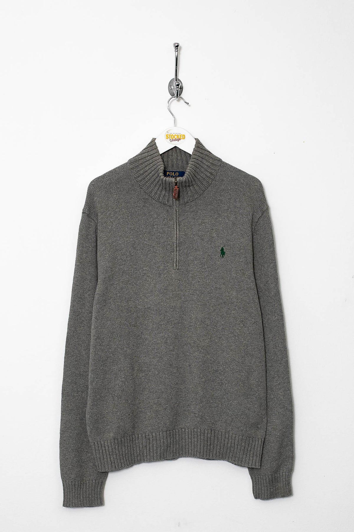 Ralph Lauren 1/4 Zip Knit Jumper (M)