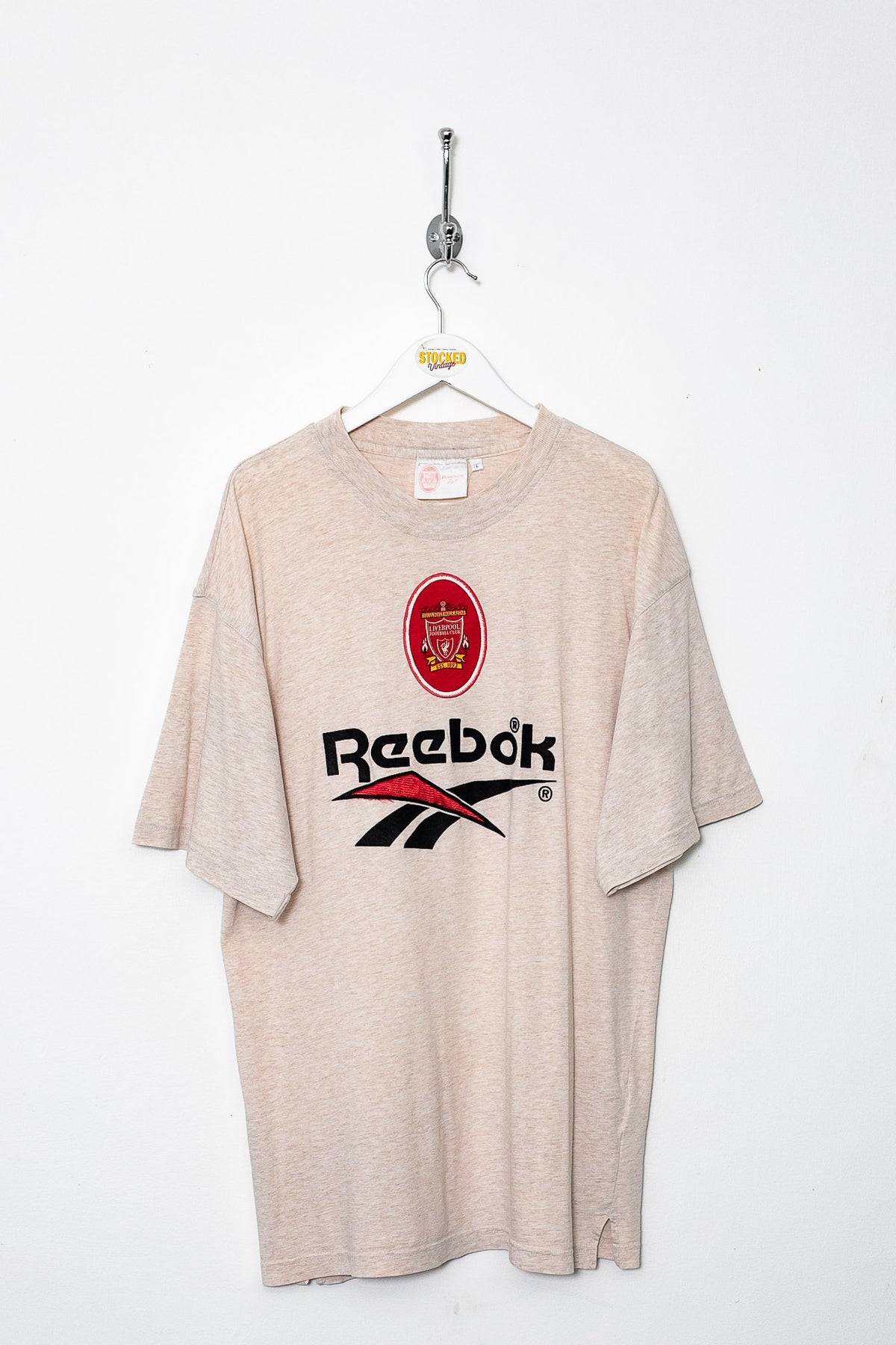 90s Reebok Liverpool Training Tee (L)