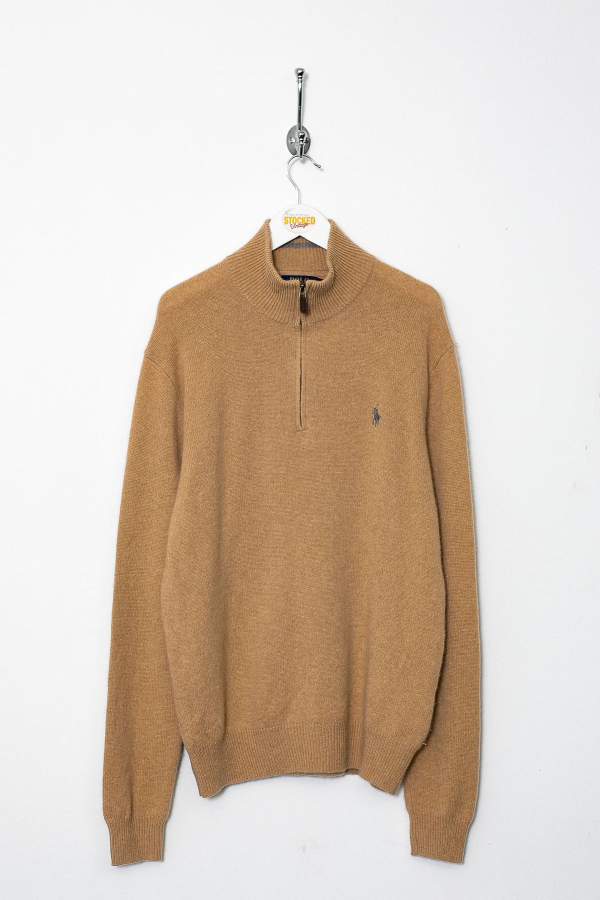 Ralph Lauren 1/4 Zip Knit Jumper (M)