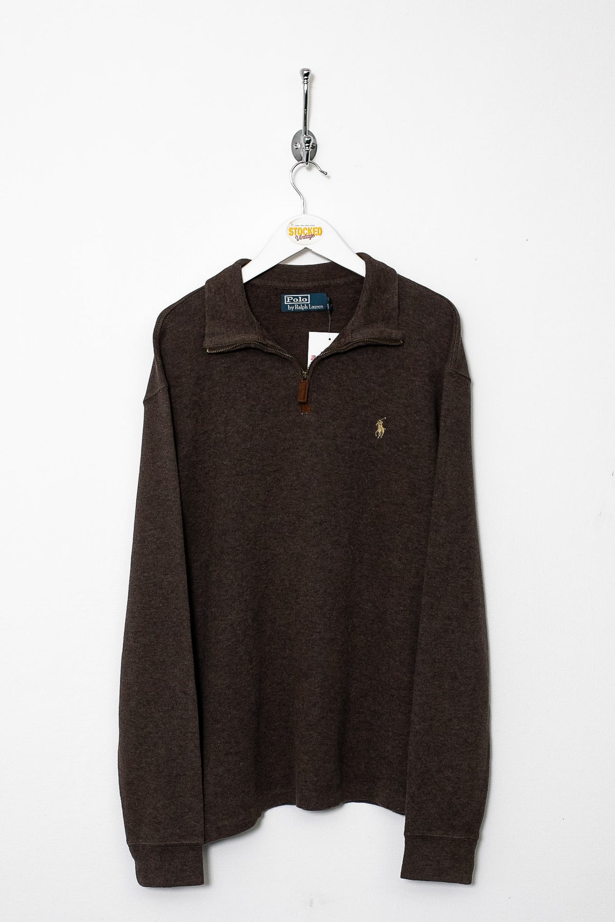 00s Ralph Lauren 1/4 Zip Sweatshirt (M)