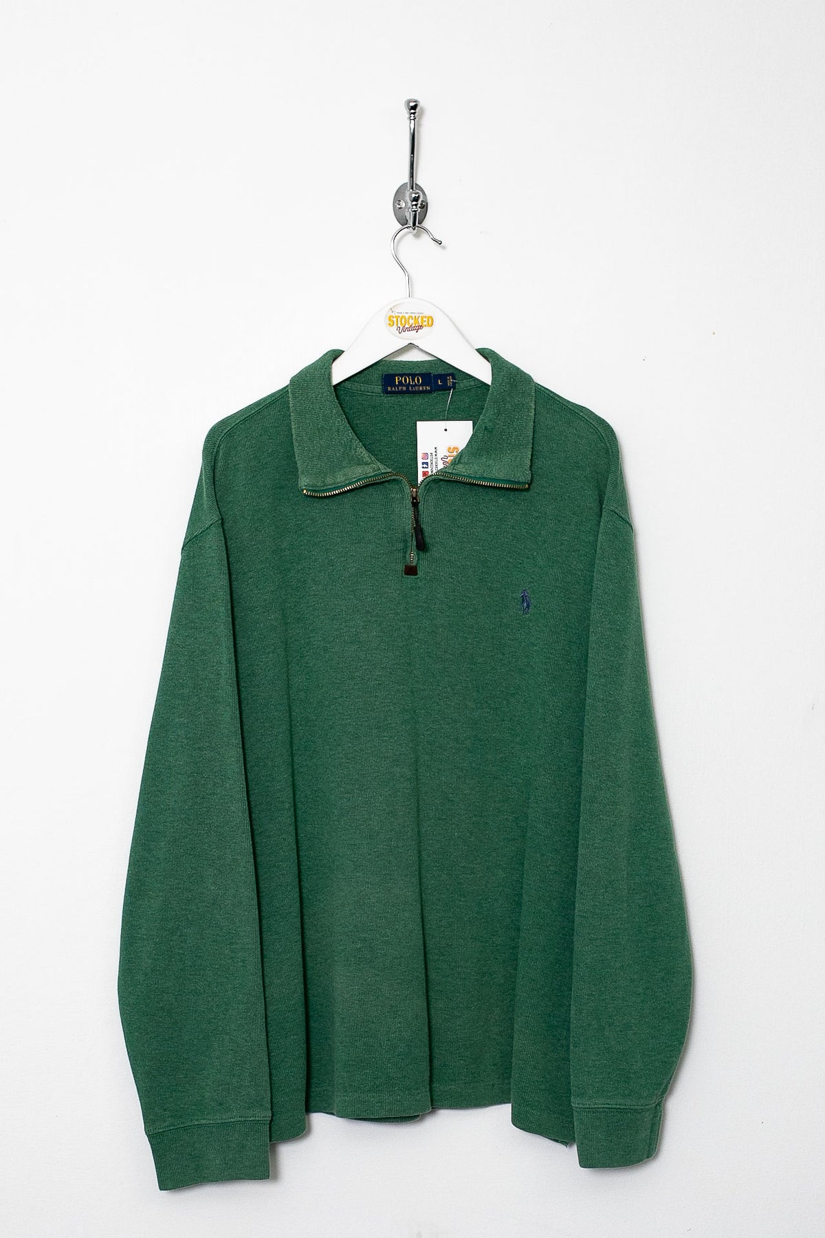 Ralph Lauren 1/4 Zip Sweatshirt (M)