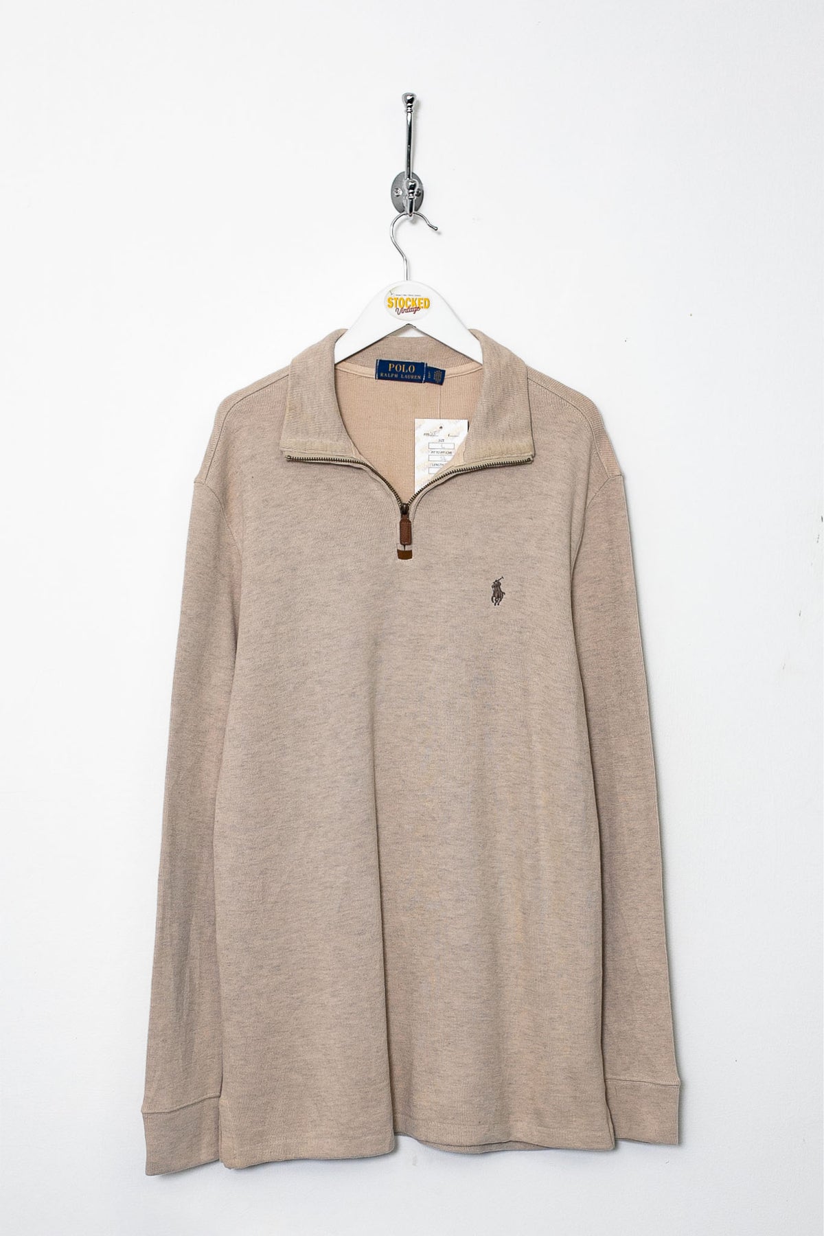 Ralph Lauren 1/4 Zip Sweatshirt (M)