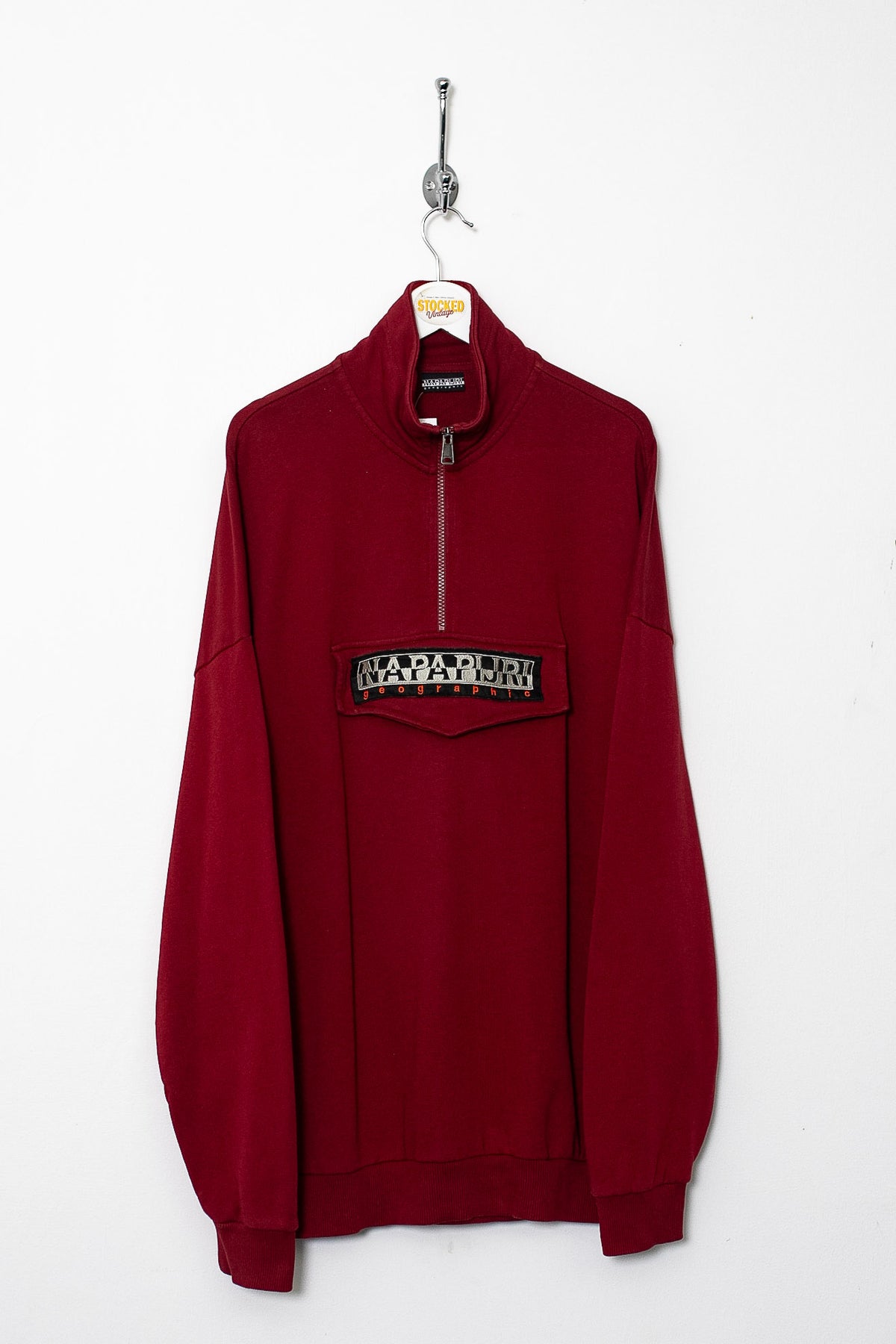 00s Napapijri 1/4 Zip Sweatshirt (M)