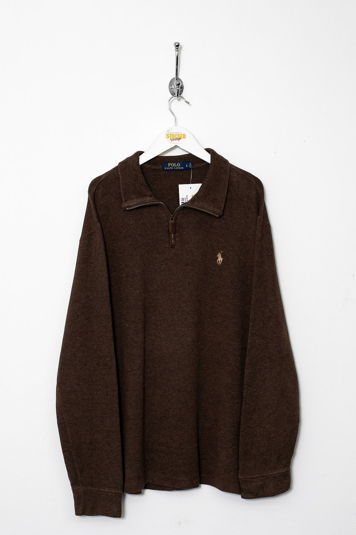 Ralph Lauren 1/4 Zip Sweatshirt (L)