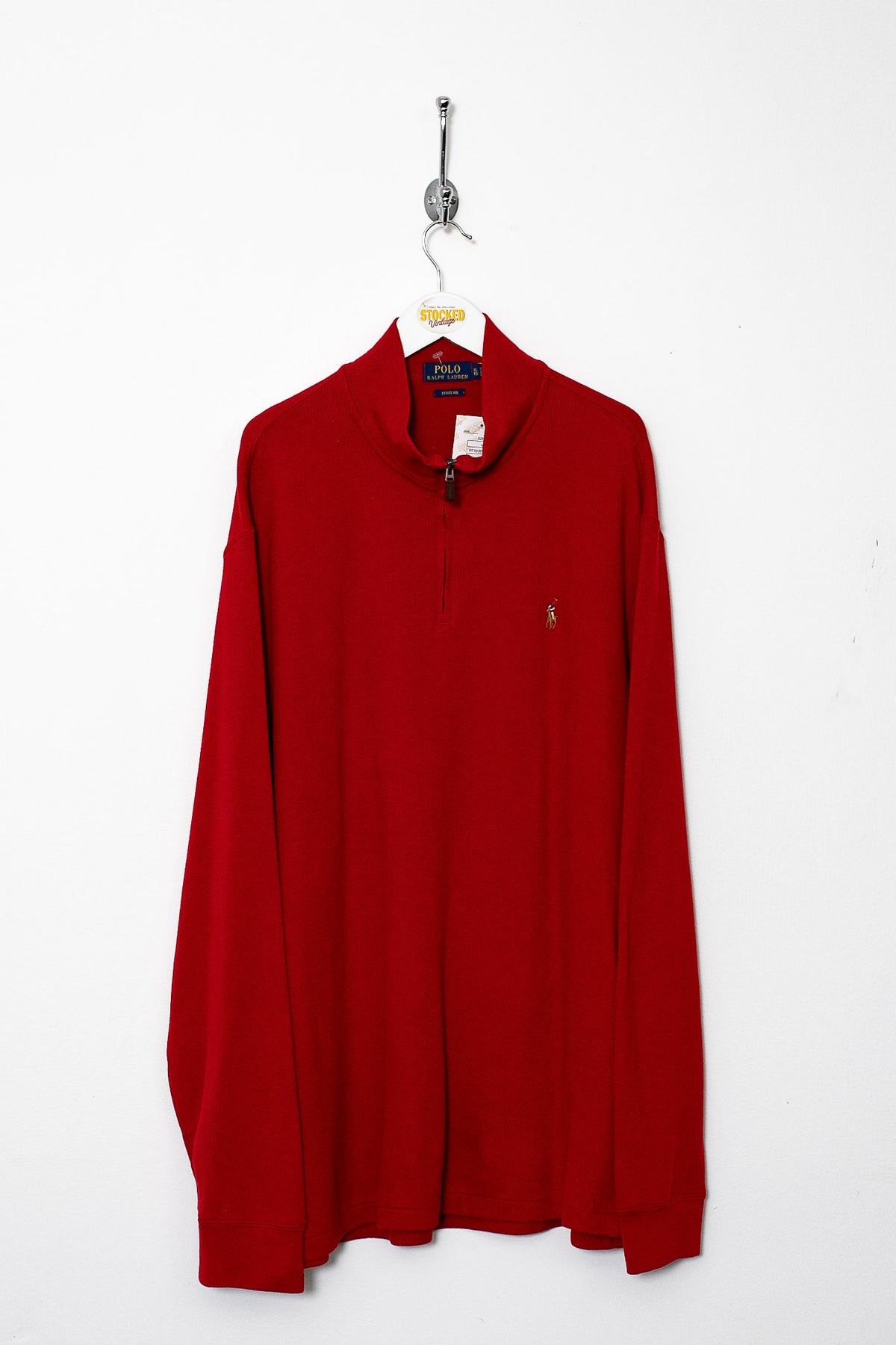 Ralph Lauren 1/4 Zip Sweatshirt (XL)