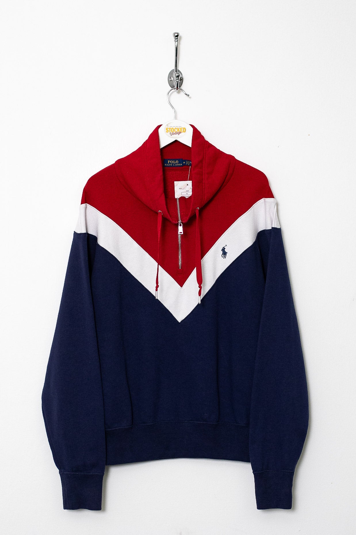 Ralph Lauren 1/4 Zip Sweatshirt (M) – Stocked Vintage