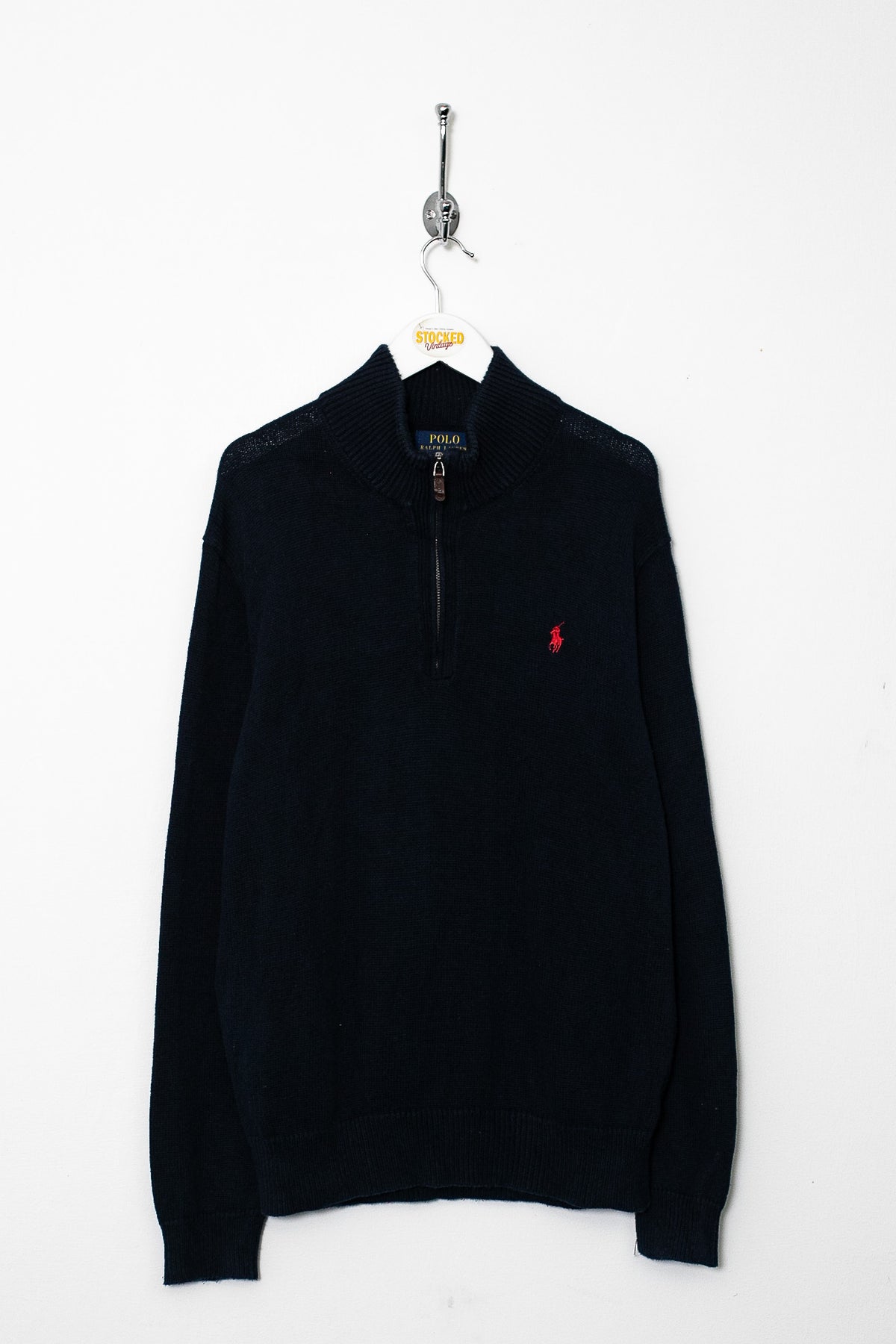 Ralph Lauren 1/4 Zip Knit Jumper (M)