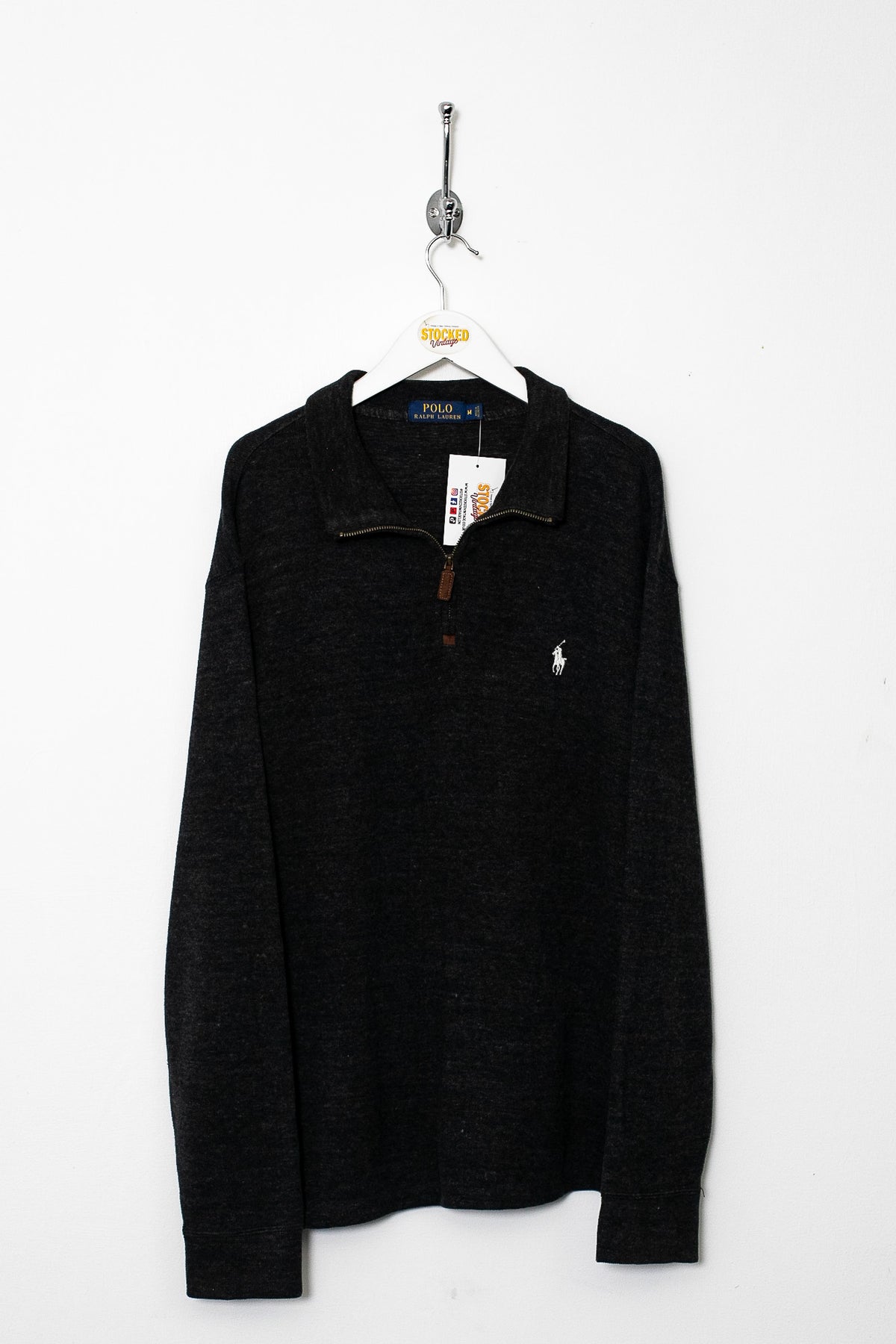 Ralph Lauren 1/4 Zip Sweatshirt (M)