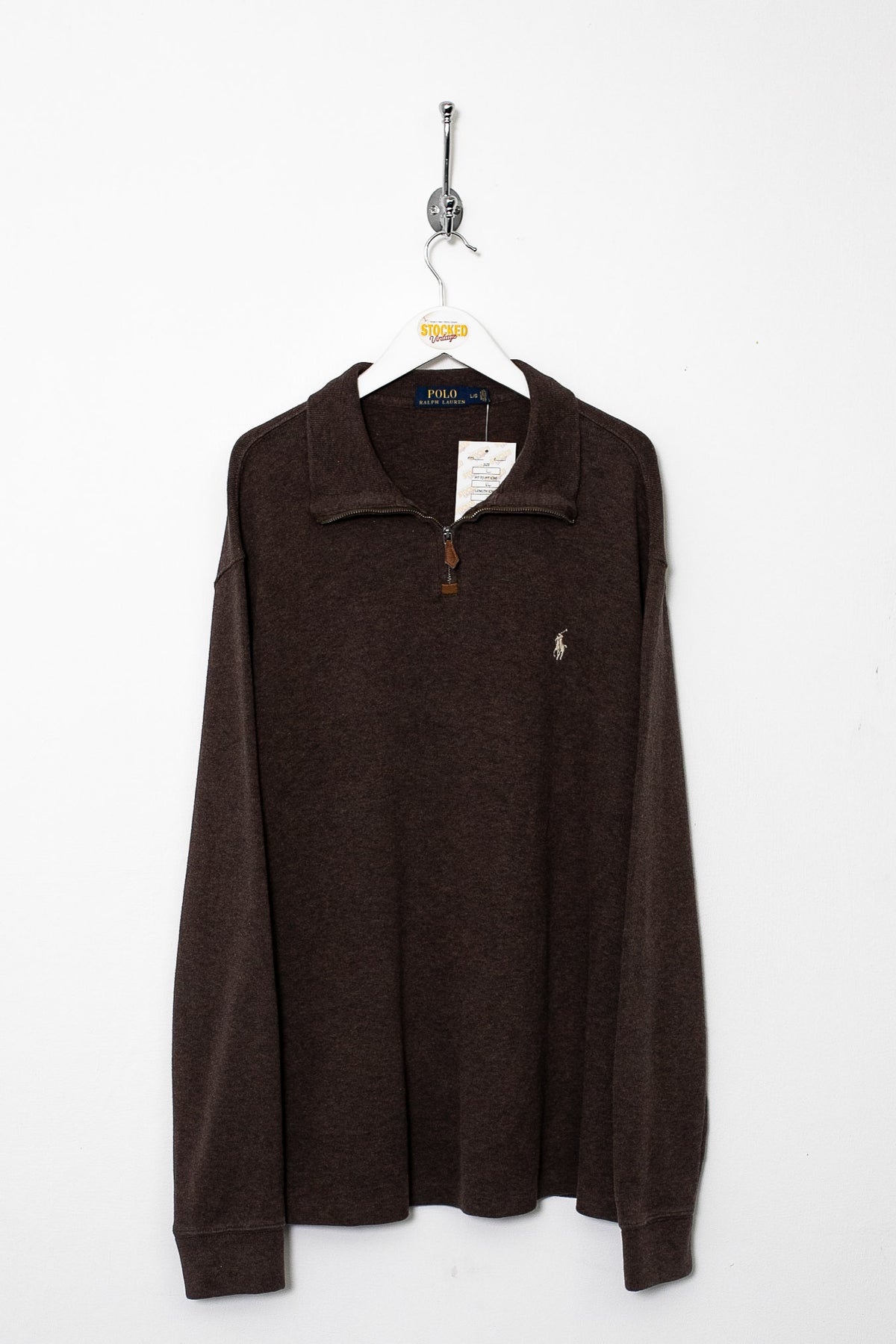 Ralph Lauren 1/4 Zip Sweatshirt (L)