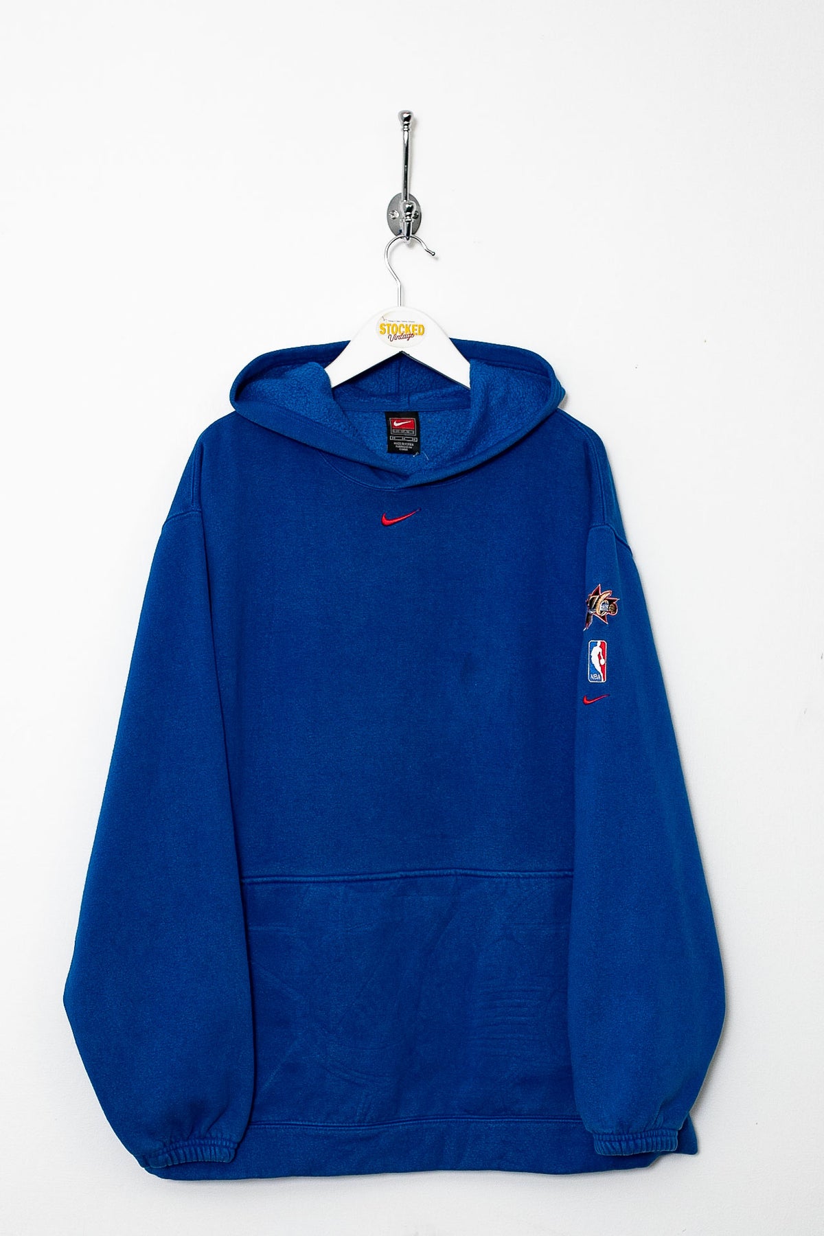 00s Nike NBA Philadelphia 76ers Hoodie (M)