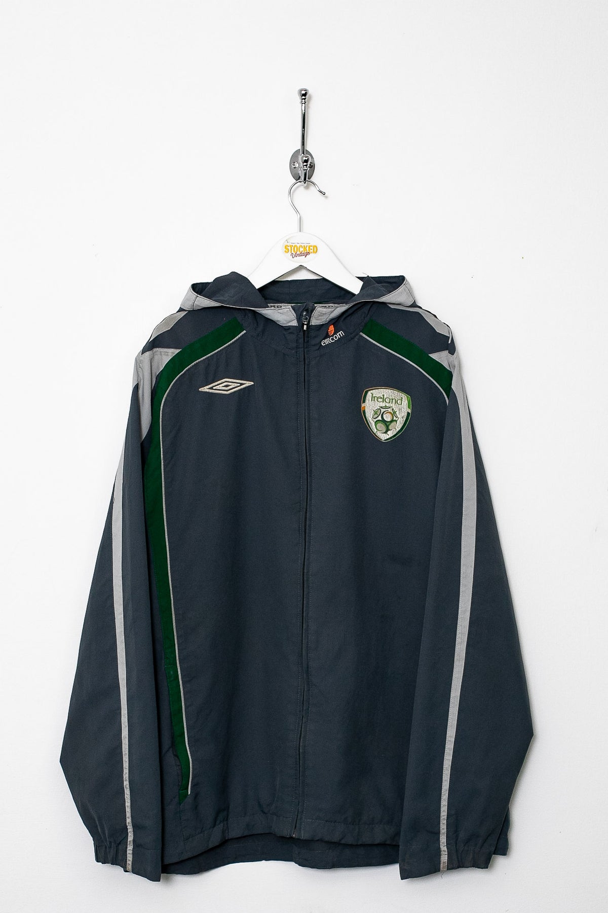 00s Umbro Ireland Training Jacket (XL)