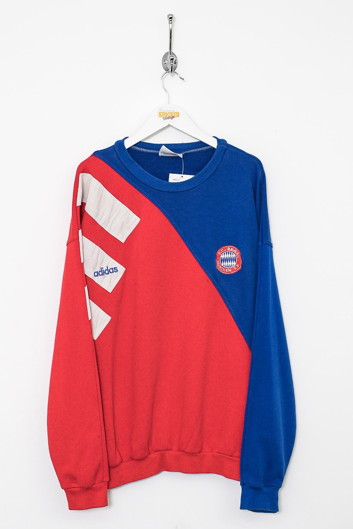 90s Adidas Bayern Munich Sweatshirt (L)