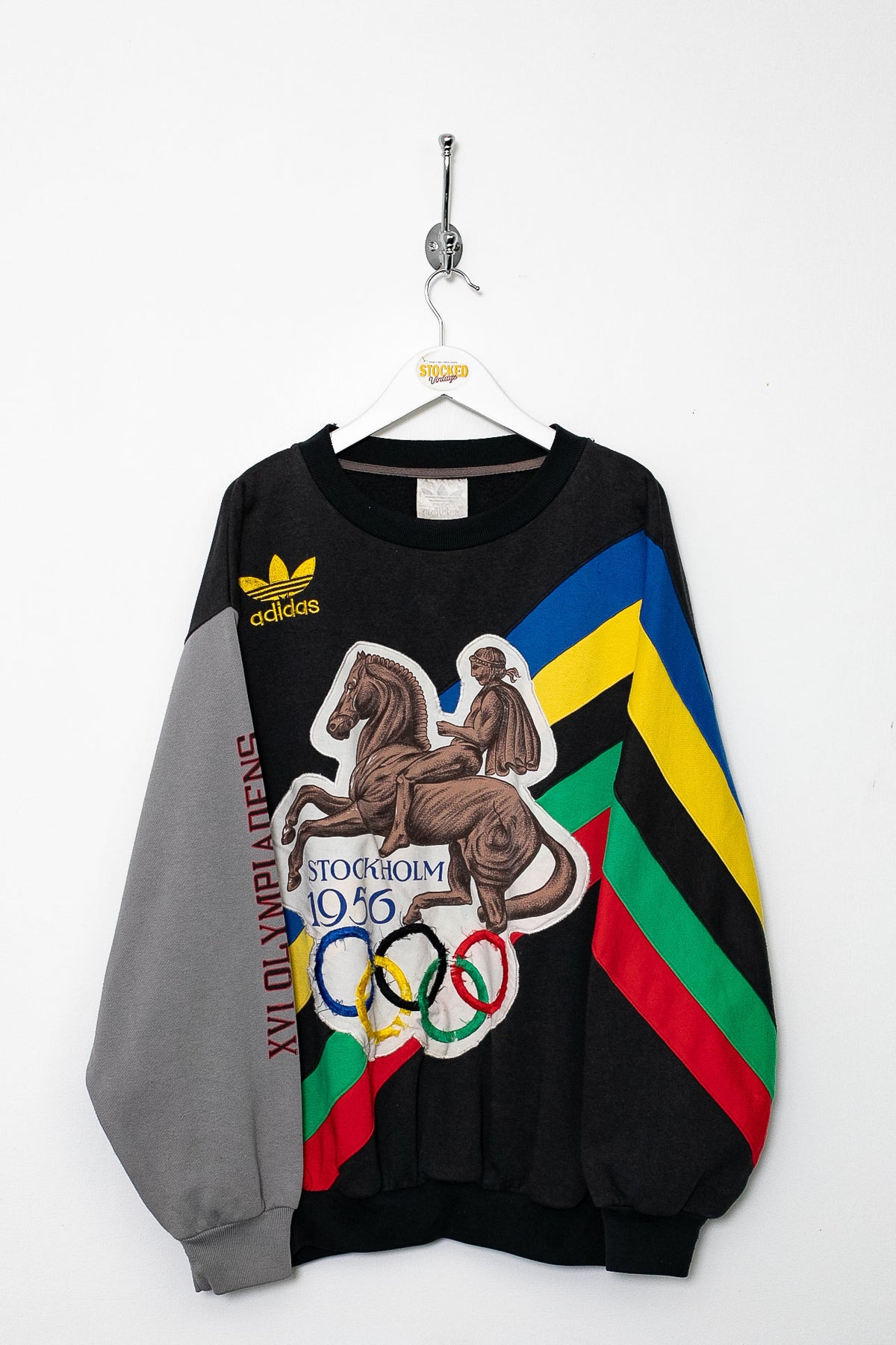 Rare 90s Adidas Olympics Sweatshirt (XL)