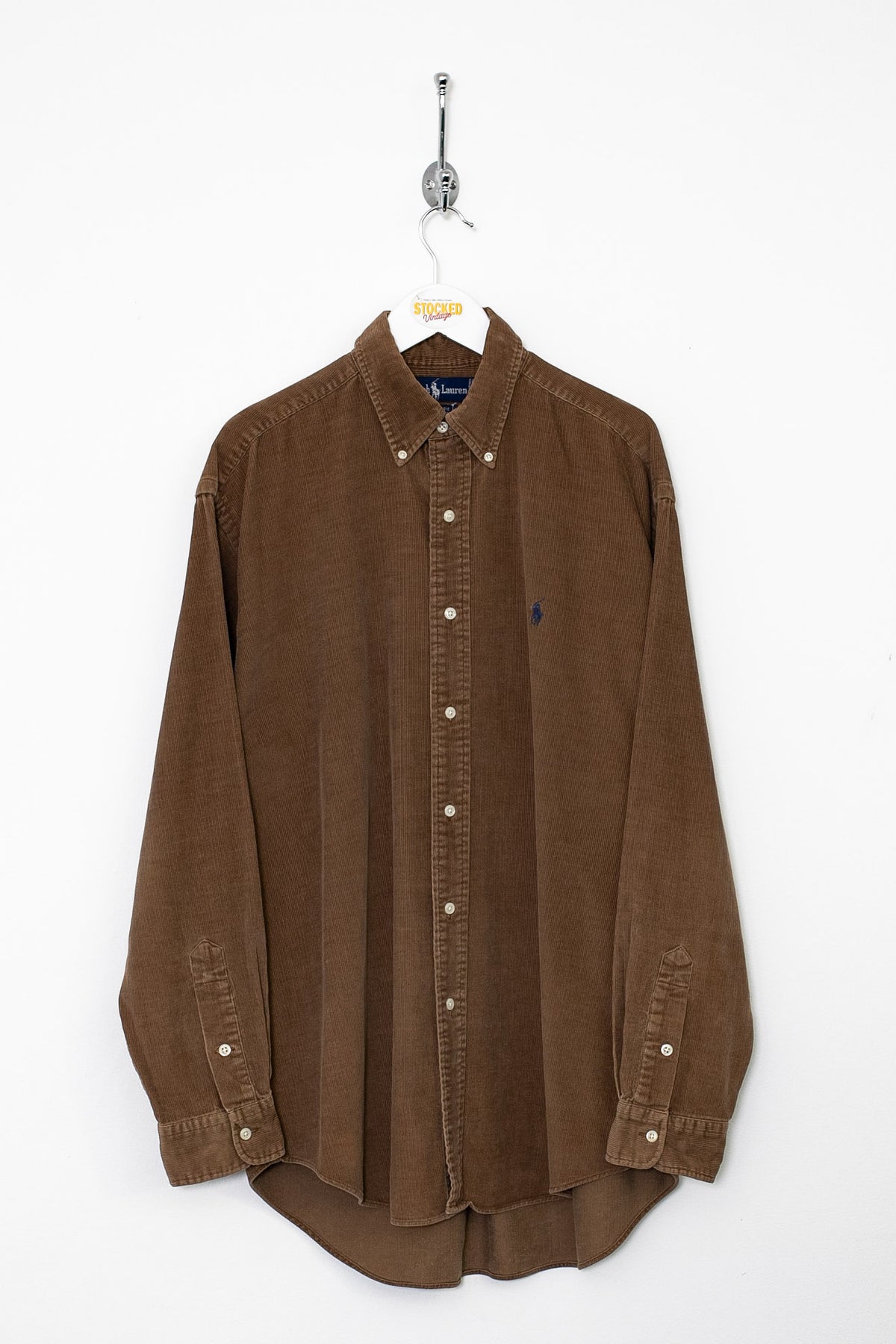 90s Ralph Lauren Corduroy Shirt (L)