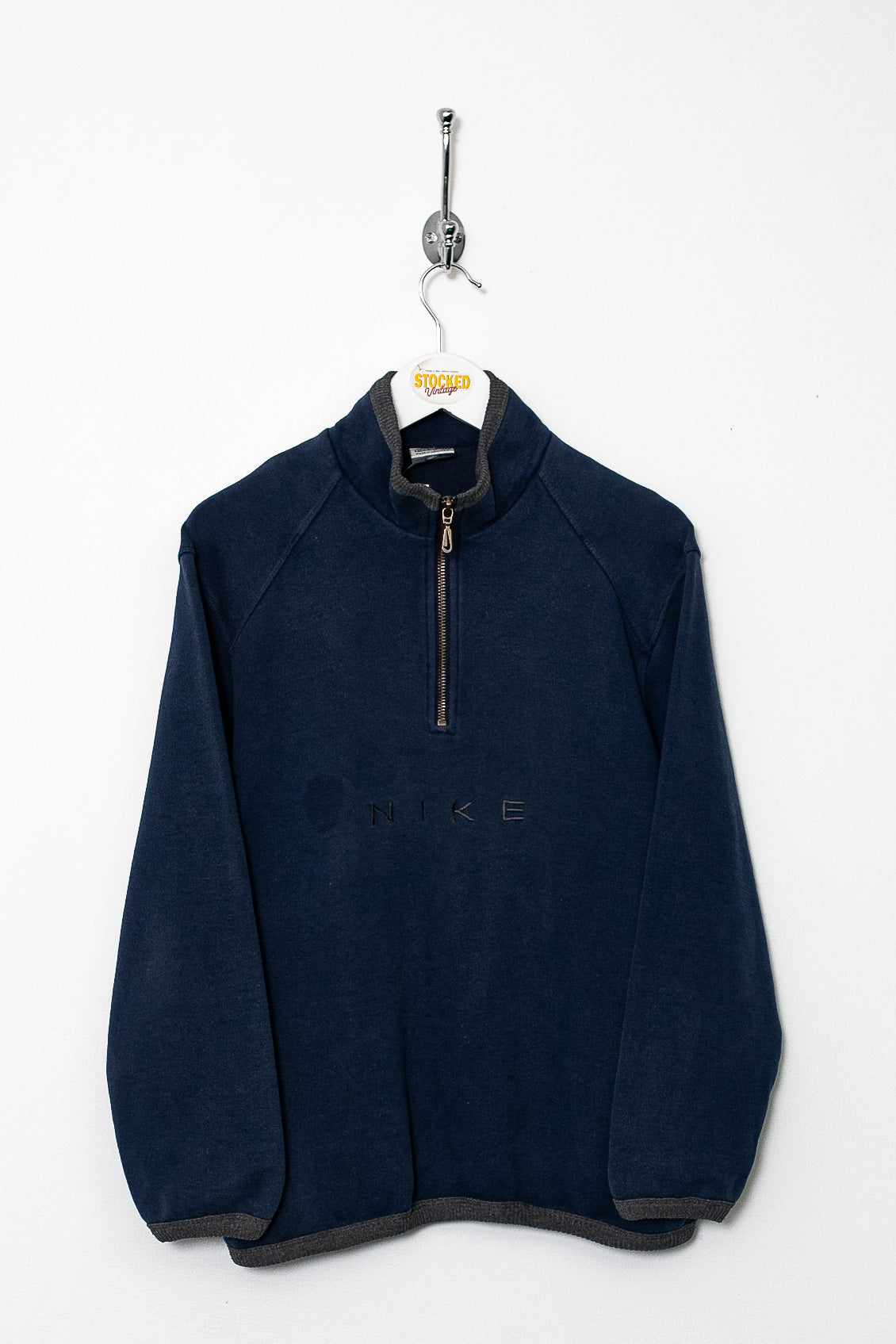 Womens 90s Nike 1/4 Zip Sweatshirt (XS)